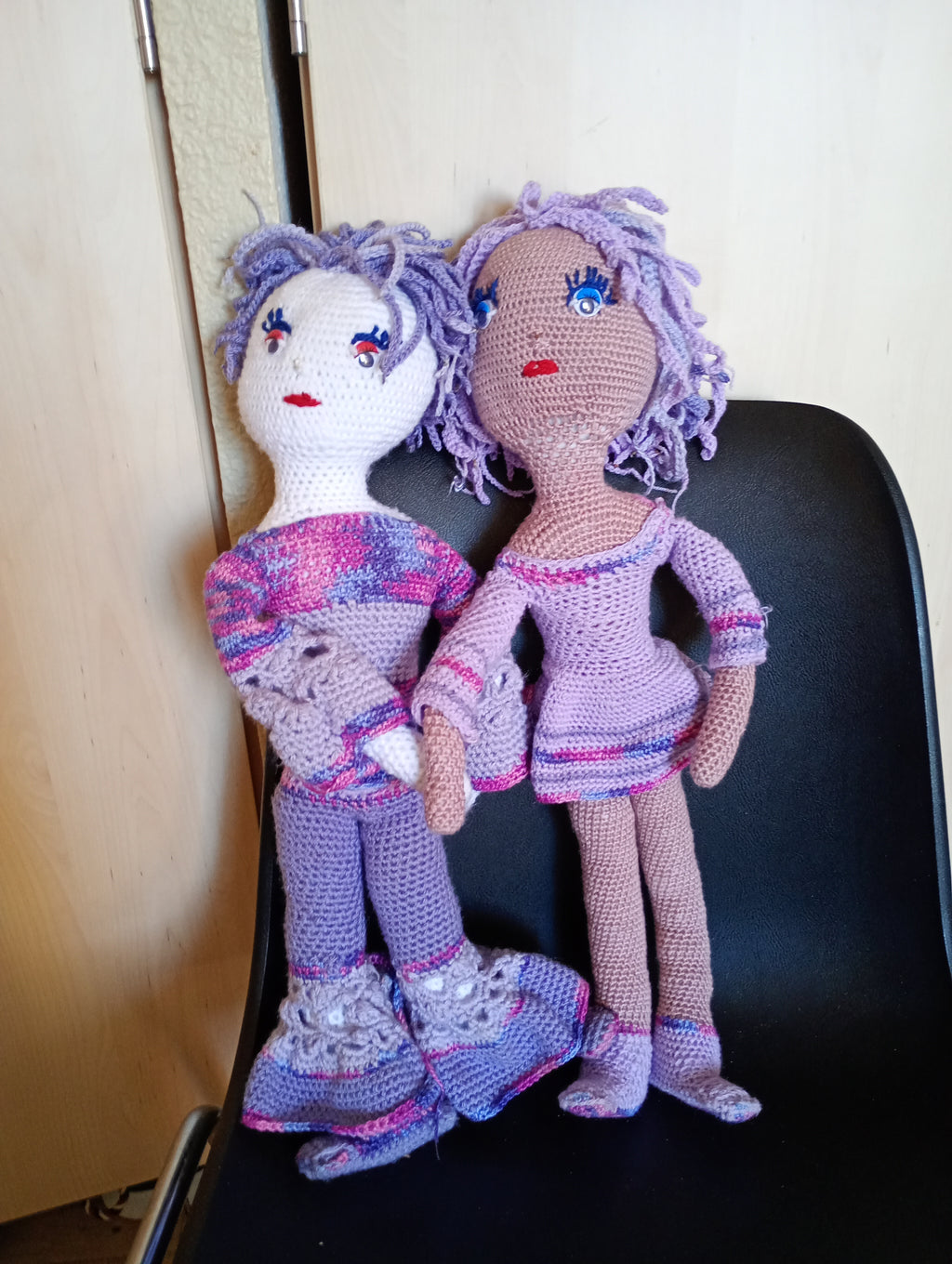 Poupe exsclusive crochet  Titanide 65+cm