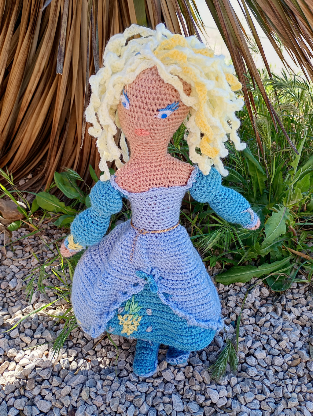 Poupe exsclusive crochet Kuna Sirens 50cm