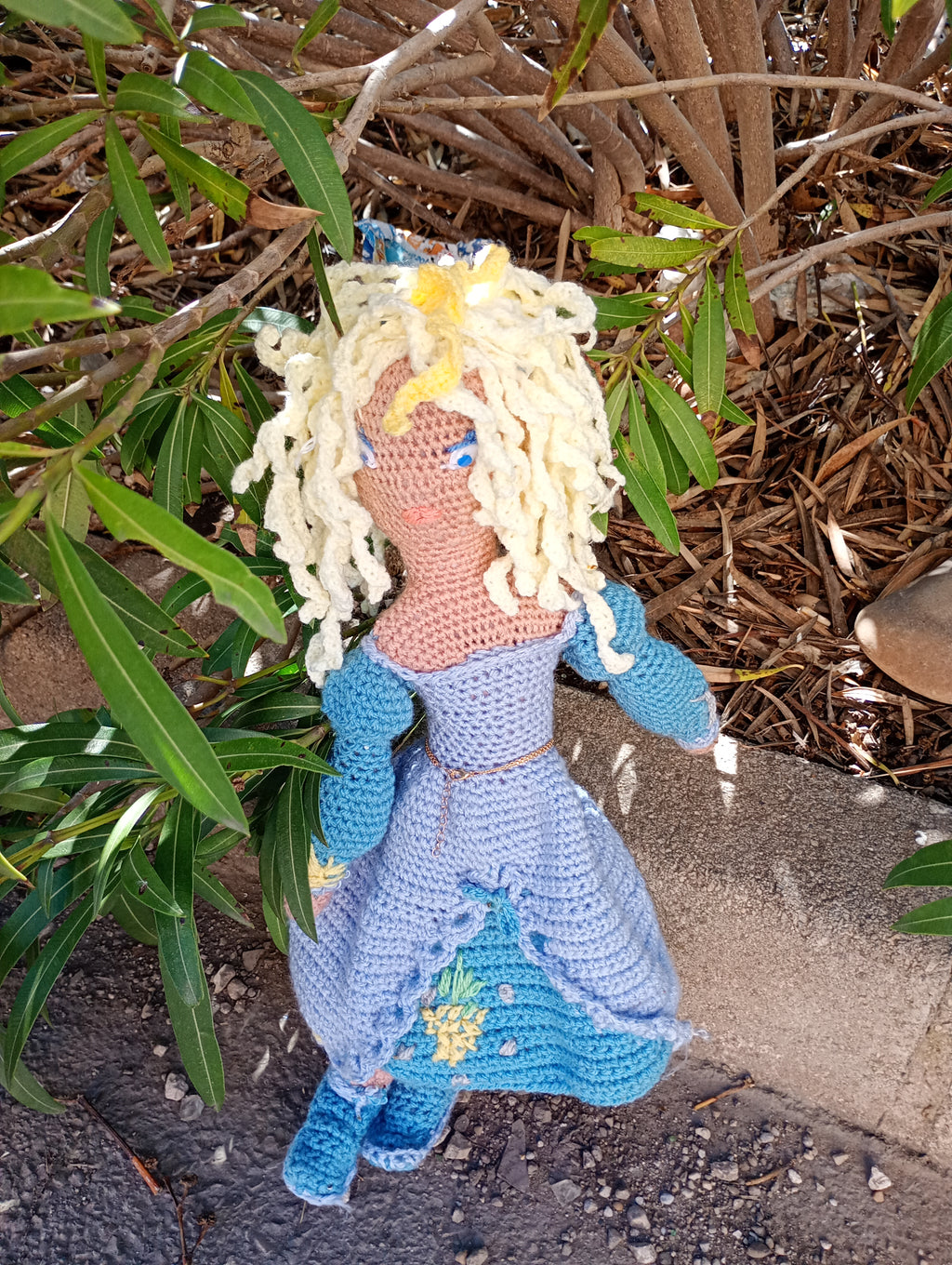 Poupe exsclusive crochet Kuna Sirens 50cm