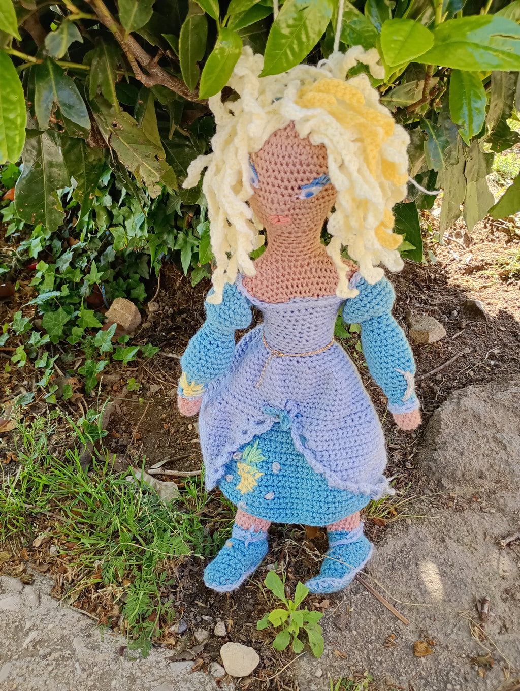 Poupe exsclusive crochet Kuna Sirens 50cm
