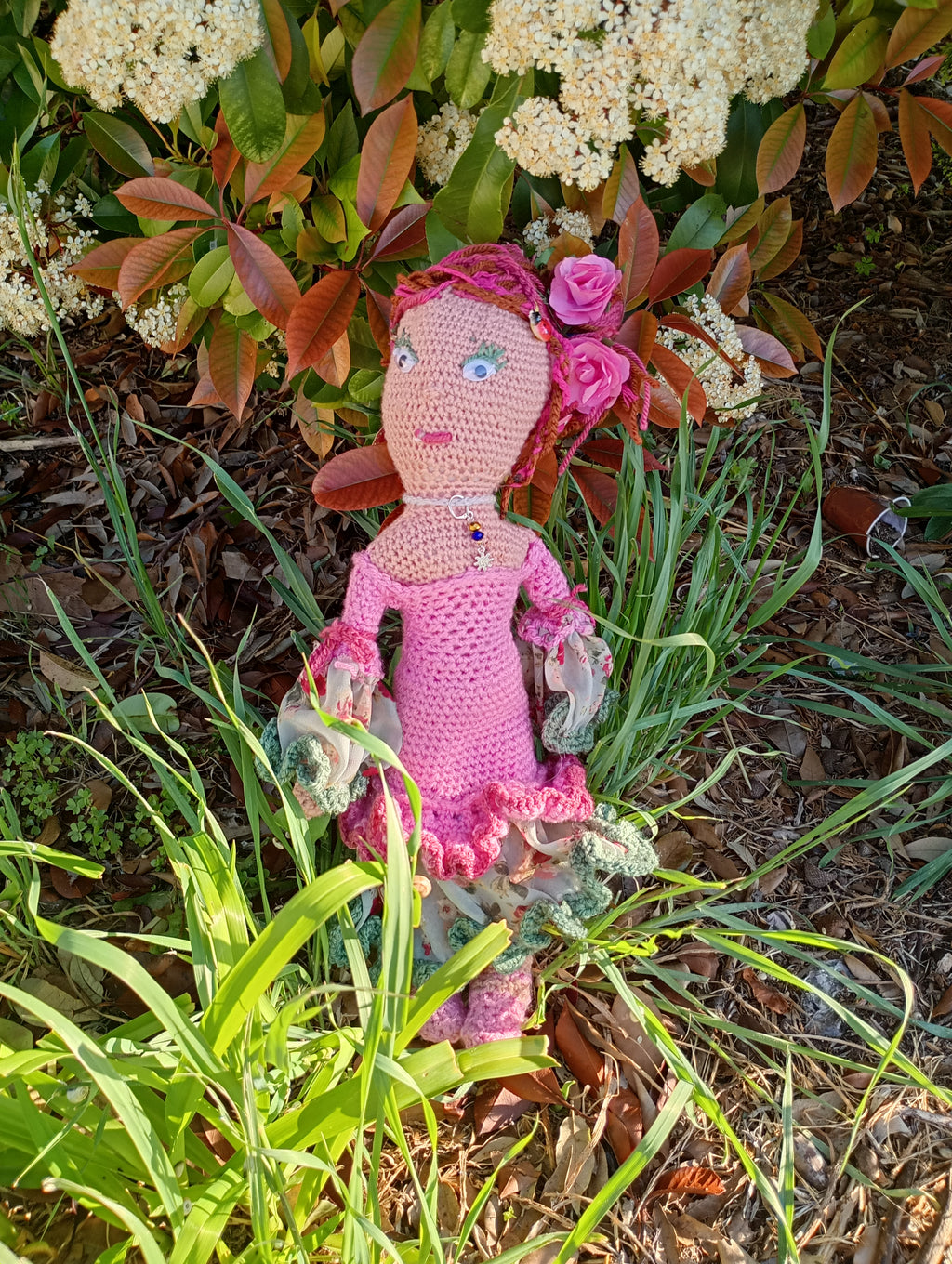 Poupe exsclusive crochet.Rods le Lux