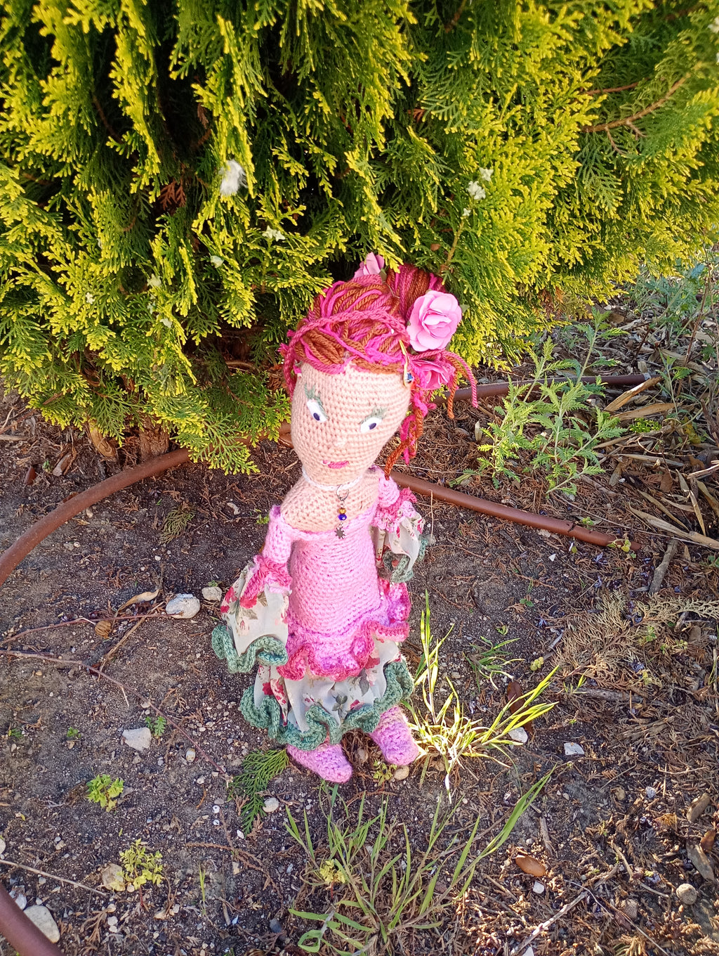 Poupe exsclusive crochet.Rods le Lux