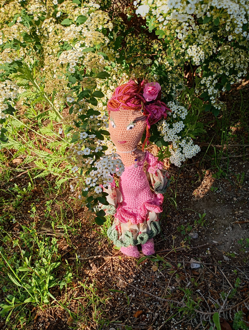 Poupe exsclusive crochet.Rods le Lux