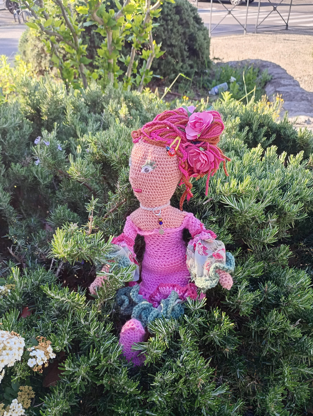 Poupe exsclusive crochet.Rods le Lux