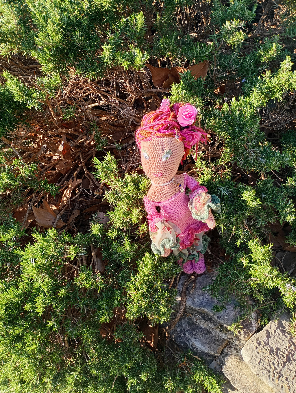 Poupe exsclusive crochet.Rods le Lux