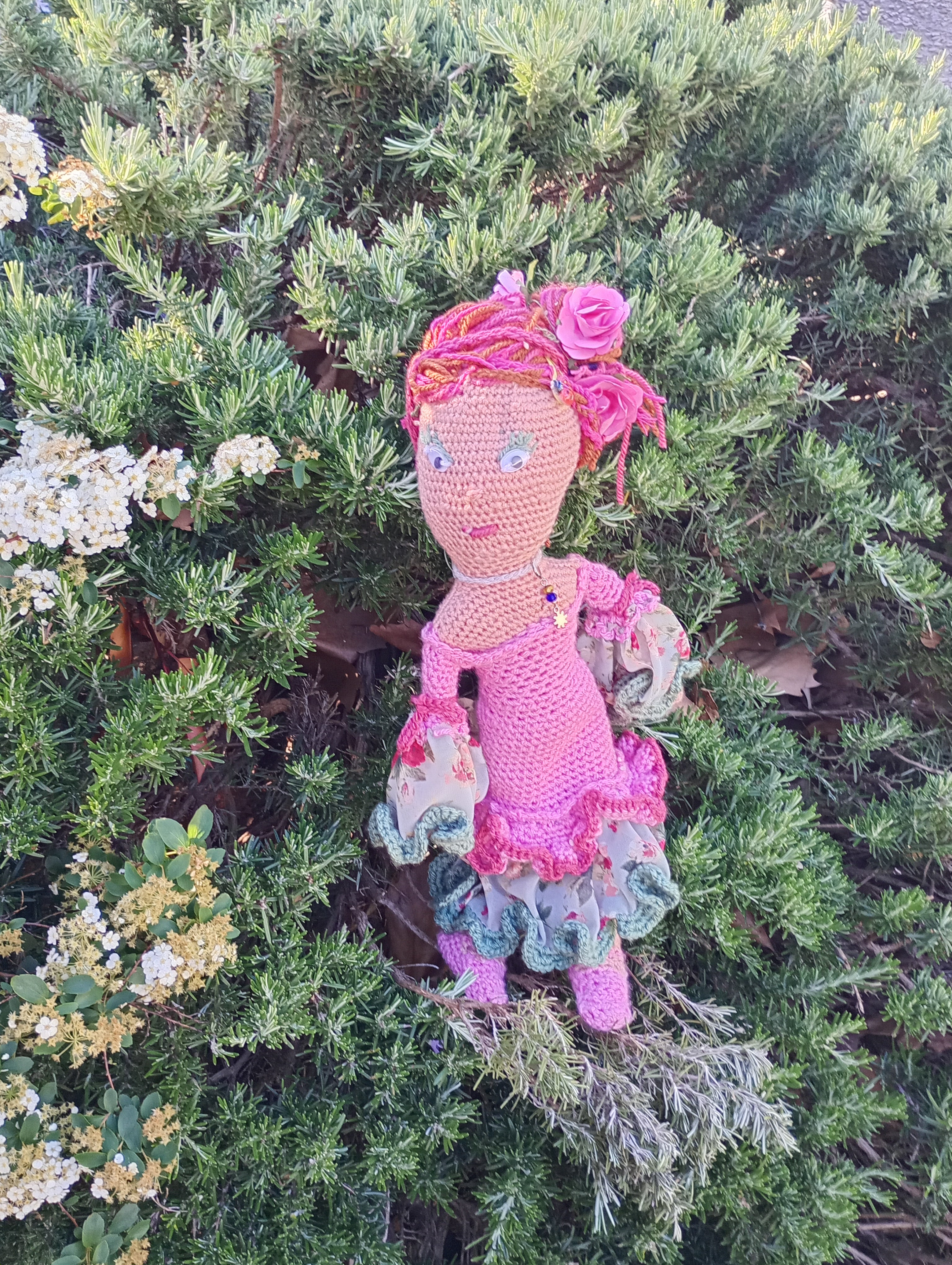 Poupe exsclusive crochet.Rods le Lux