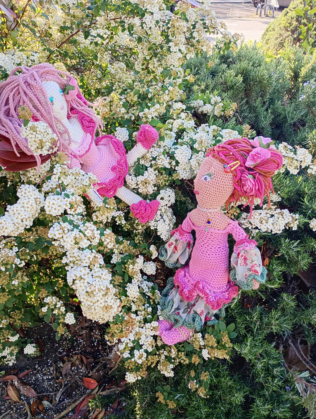 Poupe exsclusive crochet.Rods le Lux