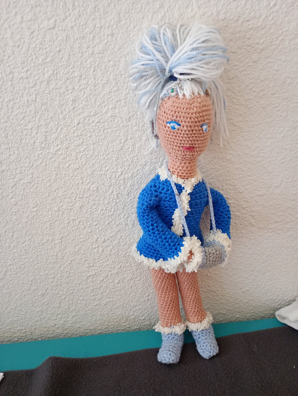 Poupe exsclusive crochet Nots Dsnl'Alchimiste fu Silence 50cm