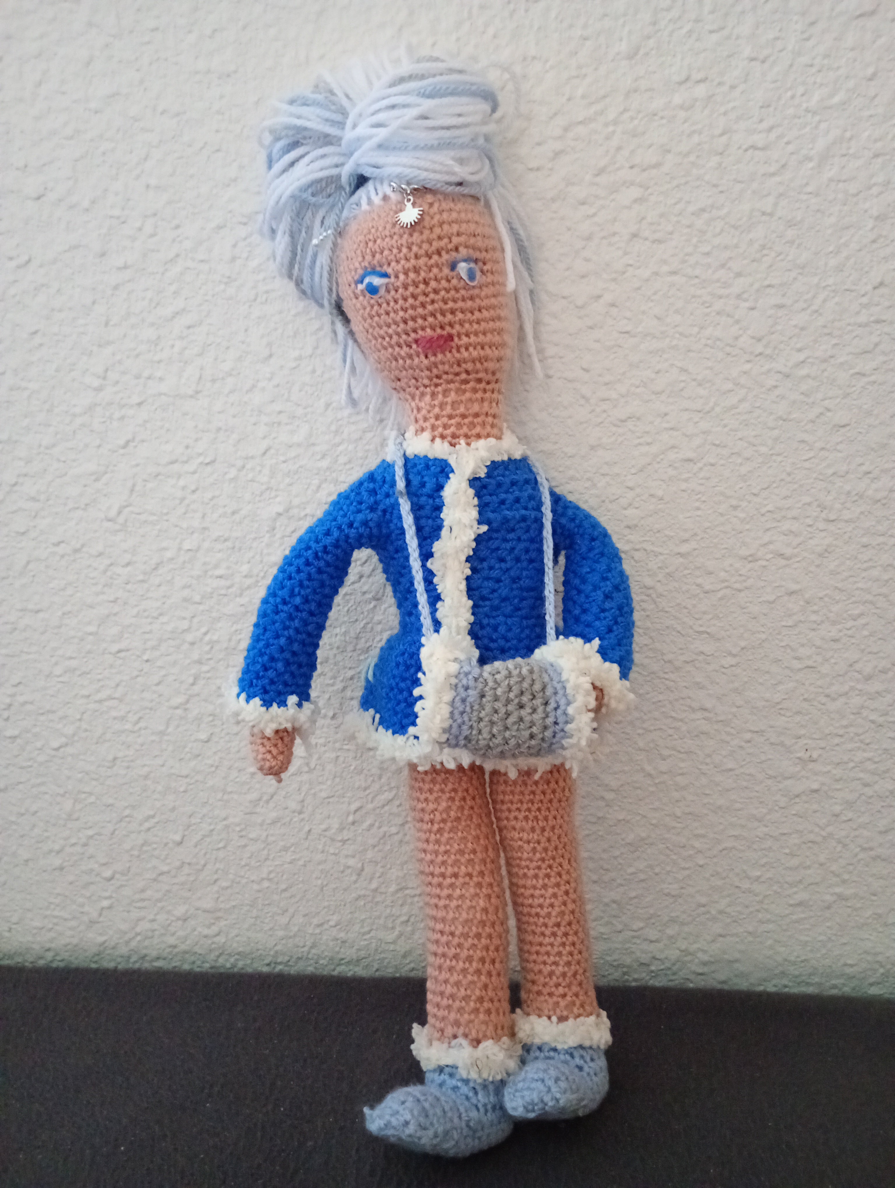 Poupe exsclusive crochet Nots Dsnl'Alchimiste fu Silence 50cm