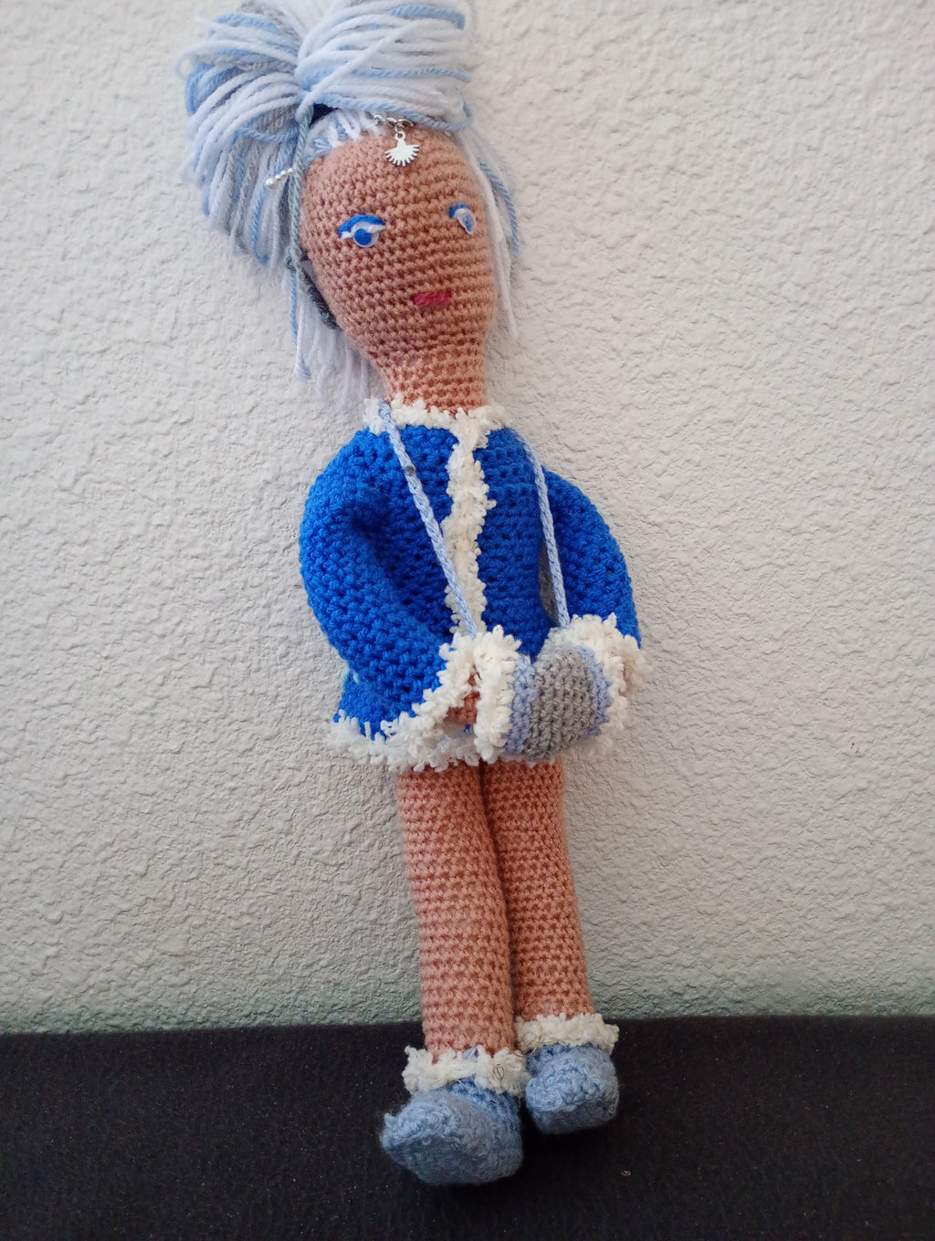 Poupe exsclusive crochet Nots Dsnl'Alchimiste fu Silence 50cm