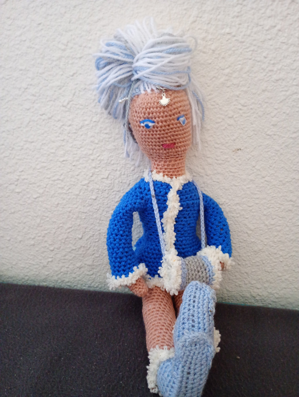 Poupe exsclusive crochet Nots Dsnl'Alchimiste fu Silence 50cm