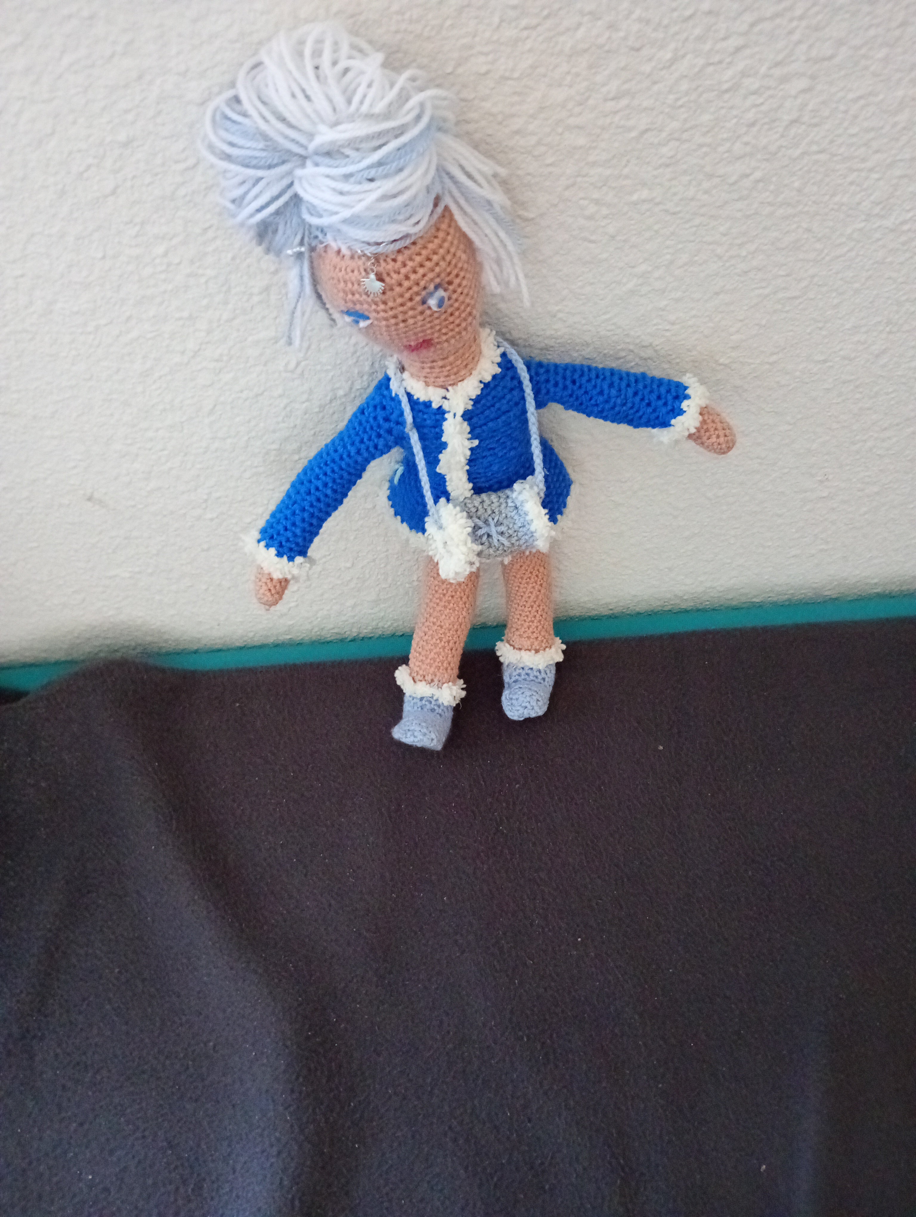 Poupe exsclusive crochet Nots Dsnl'Alchimiste fu Silence 50cm