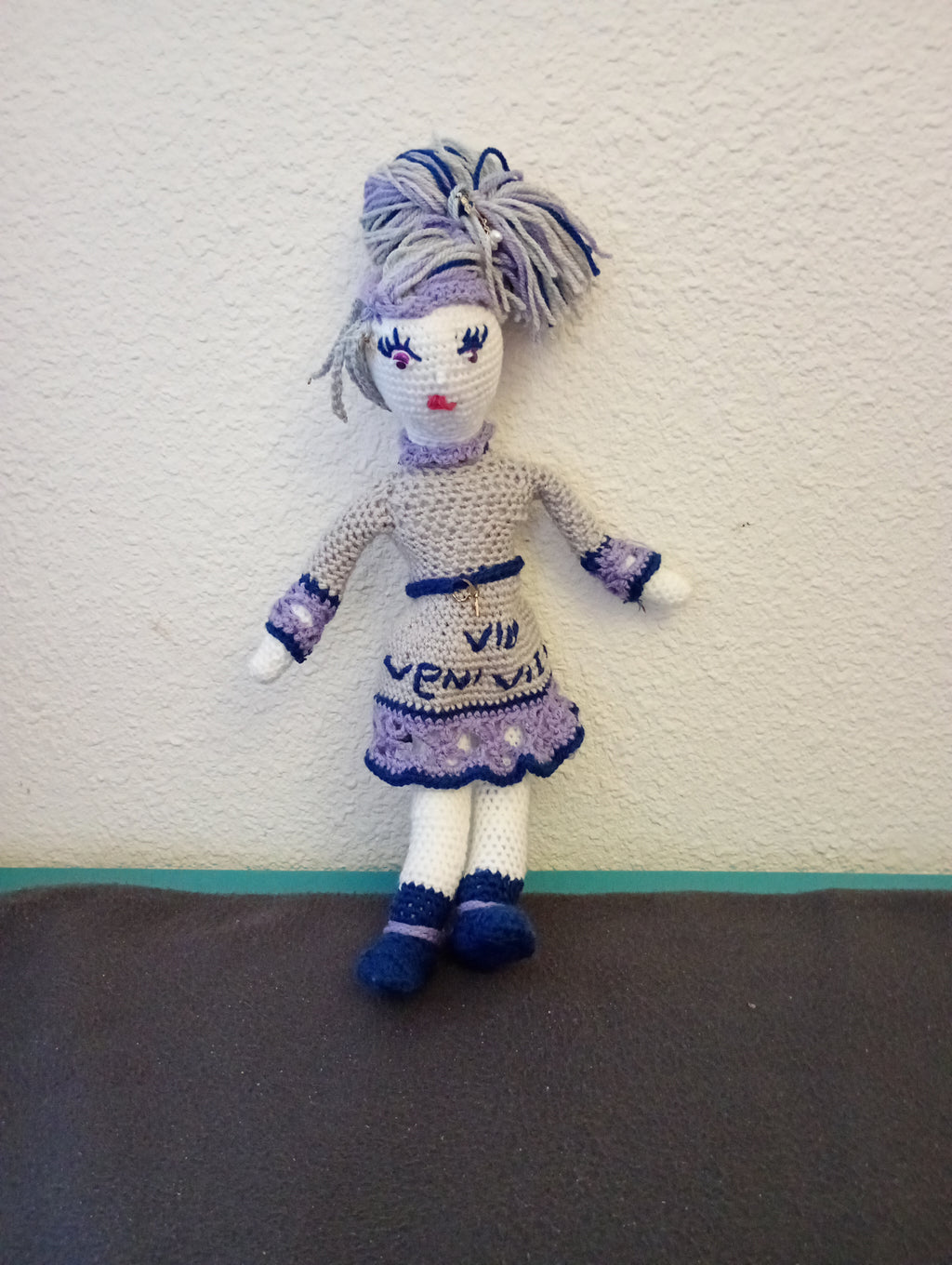 Poupee exsclisive crochet  Lady Lancoster50cml'Alchimist d'Europ