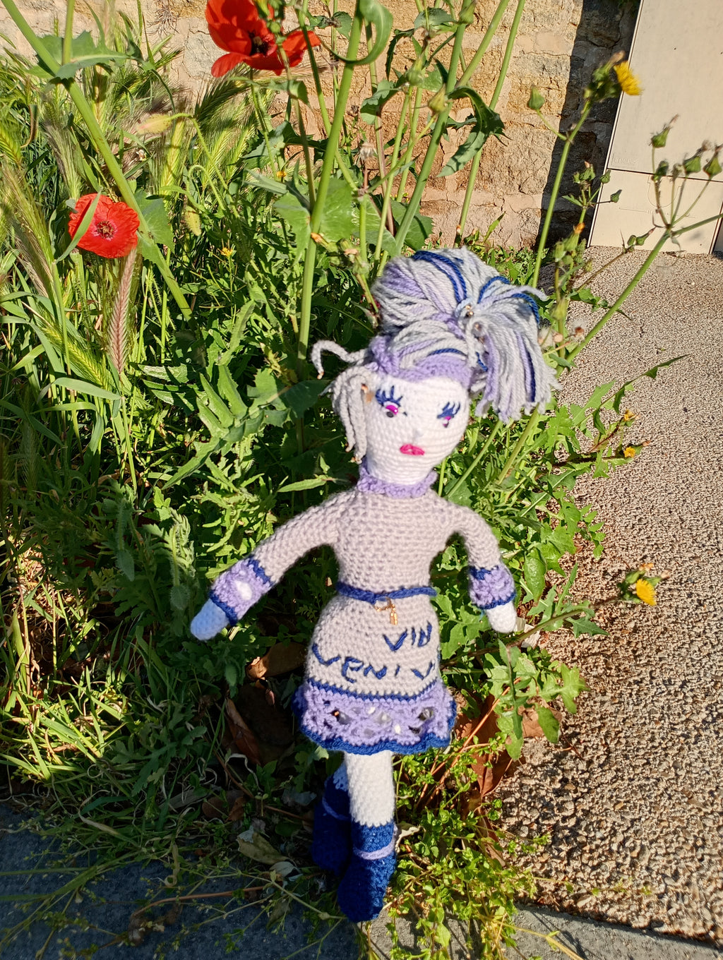 Poupee exsclisive crochet  Lady Lancoster50cml'Alchimist d'Europ