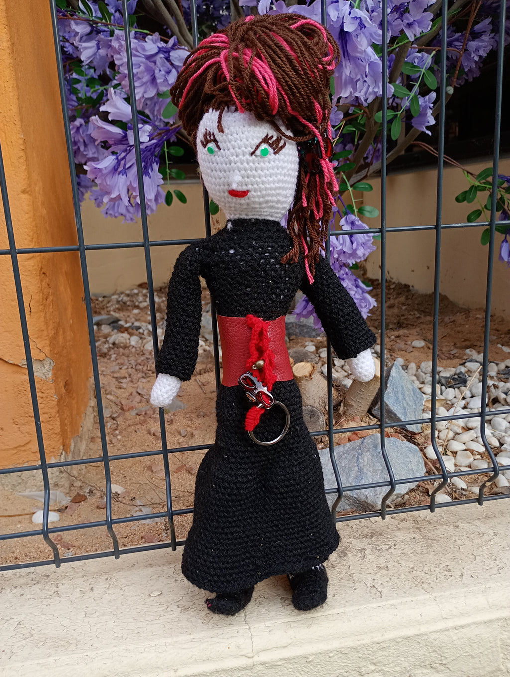 Poupe exsclusive crochet Surelia Mechsniwue -la Legrnfr d'unr epoque 56cm