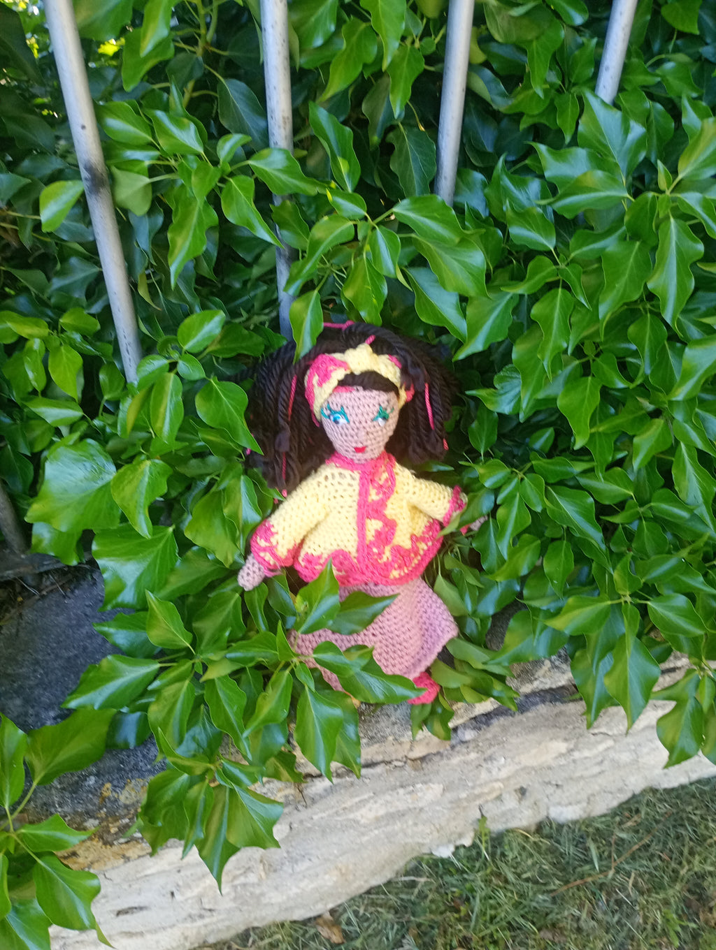 Poupe exsclusive crochet Aischs Eat Nour35cm