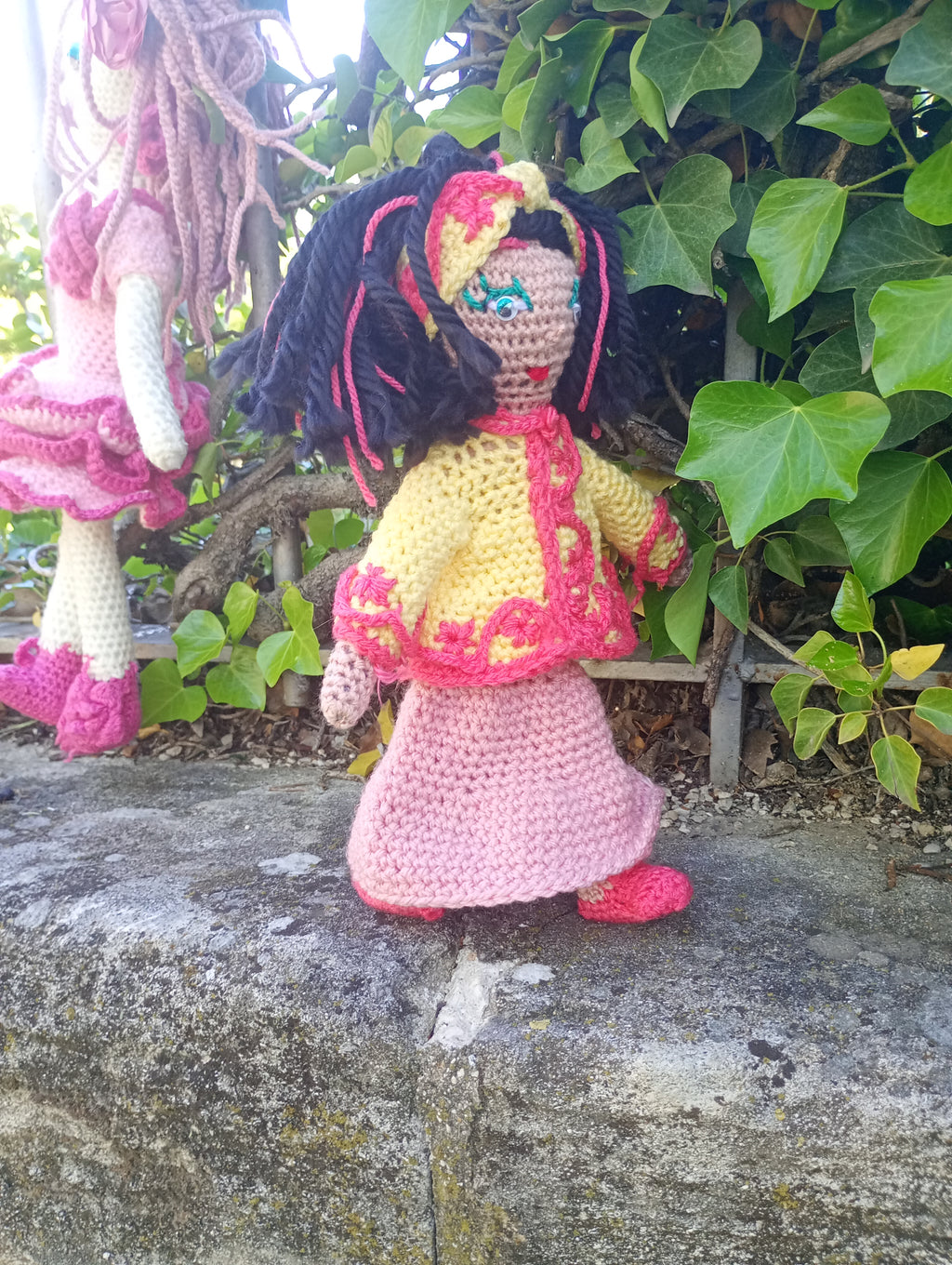 Poupe exsclusive crochet Aischs Eat Nour35cm