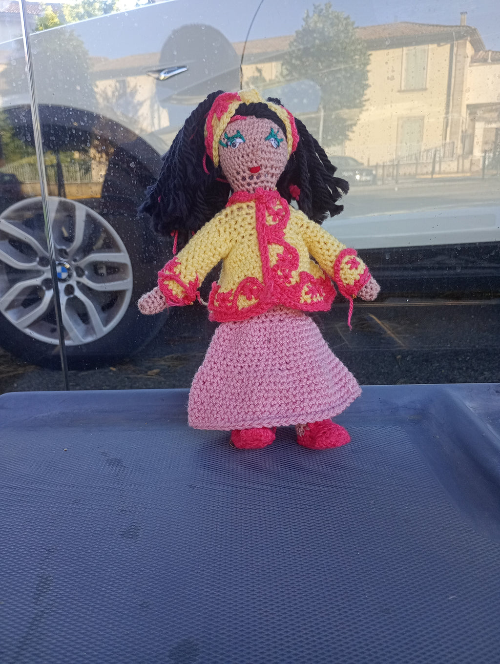 Poupe exsclusive crochet Aischs Eat Nour35cm