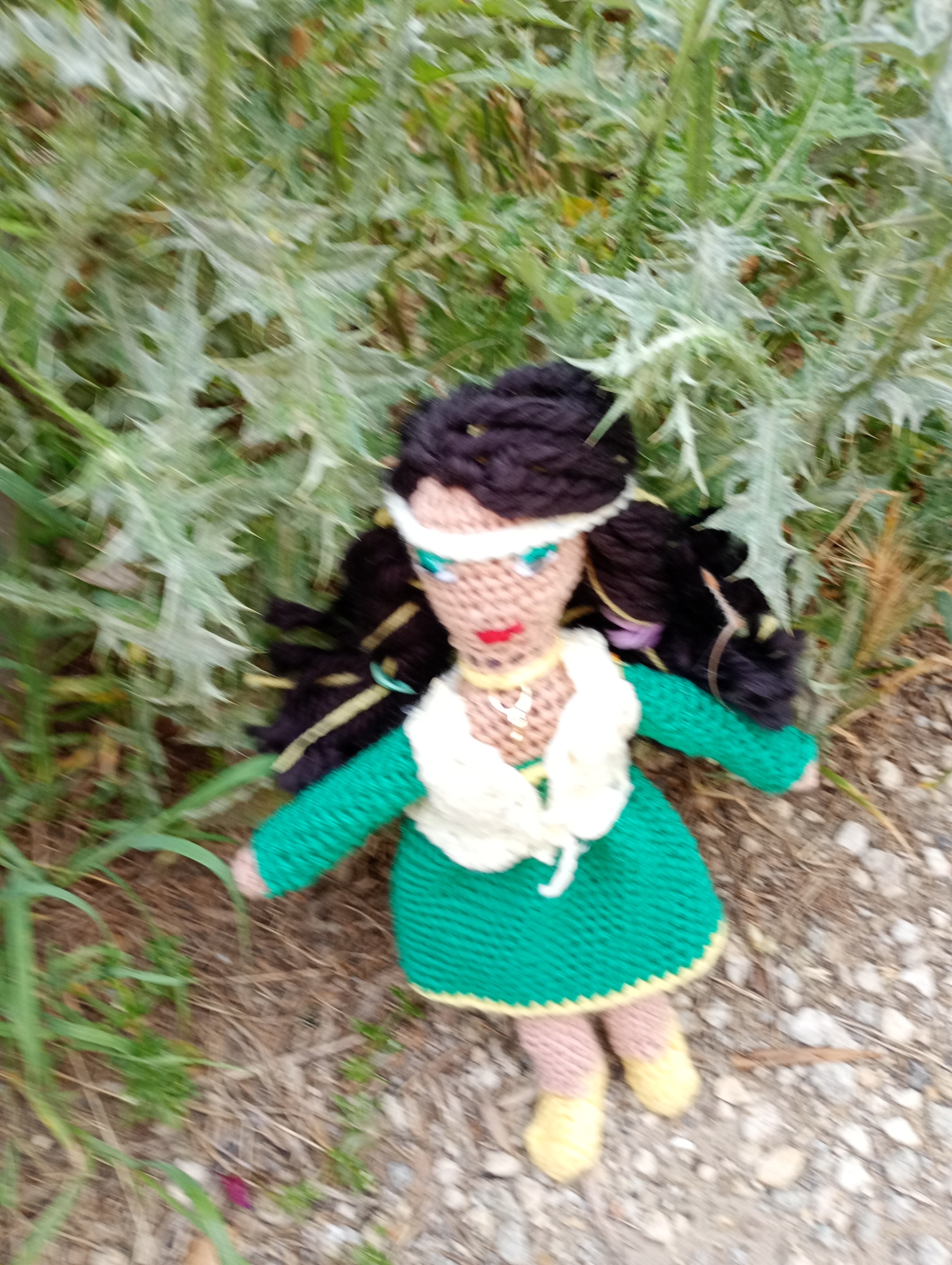 Poupe ecsclusive tricotr Zrina35cm