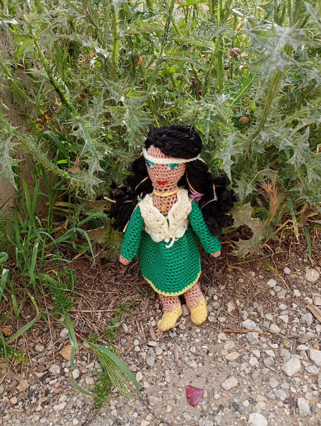 Poupe ecsclusive tricotr Zrina35cm