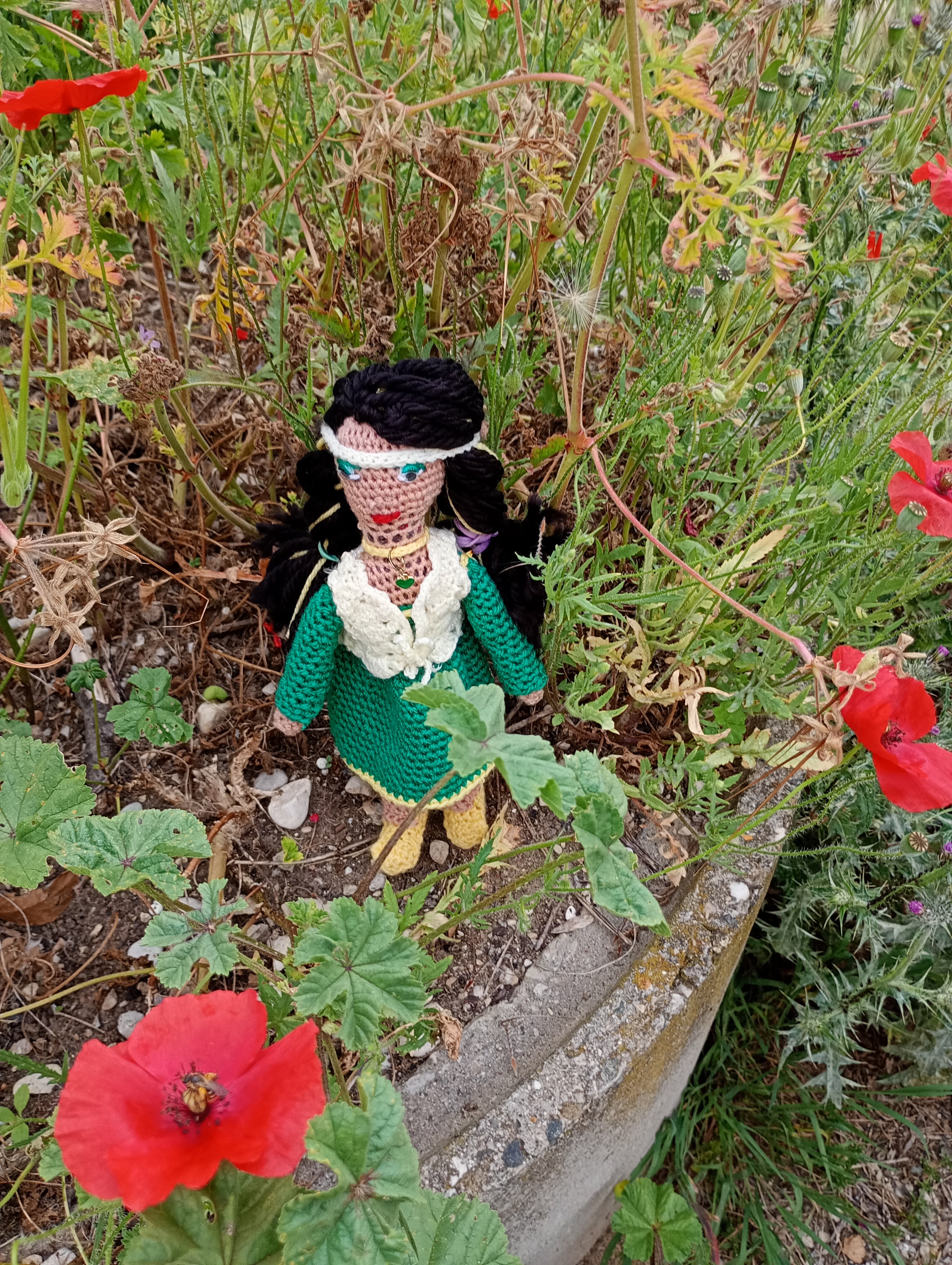 Poupe ecsclusive tricotr Zrina35cm