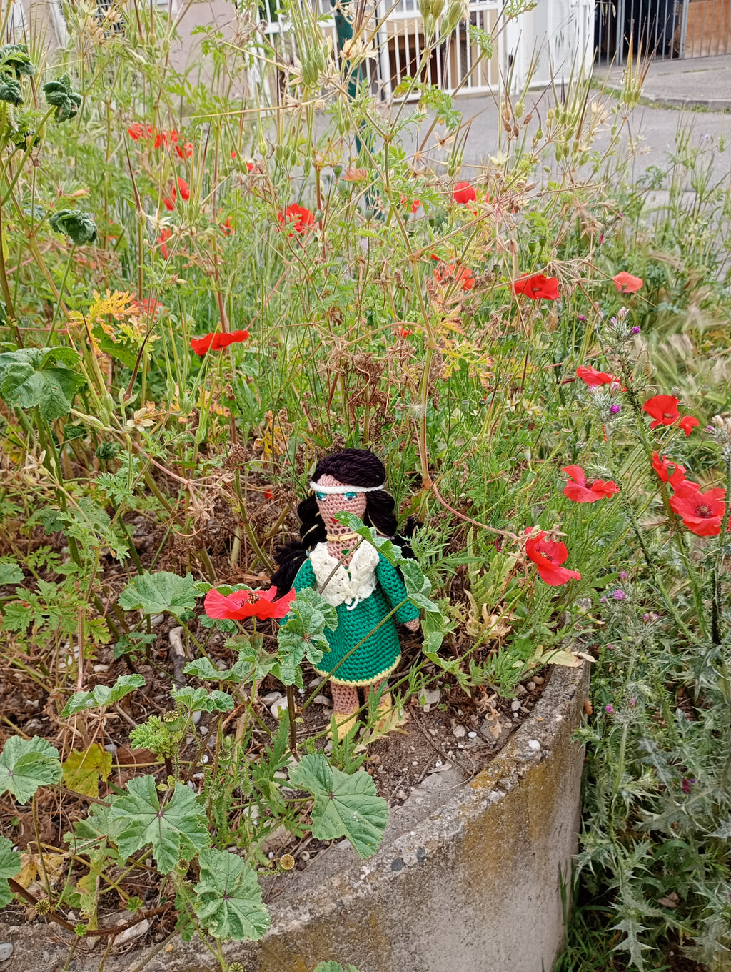 Poupe ecsclusive tricotr Zrina35cm