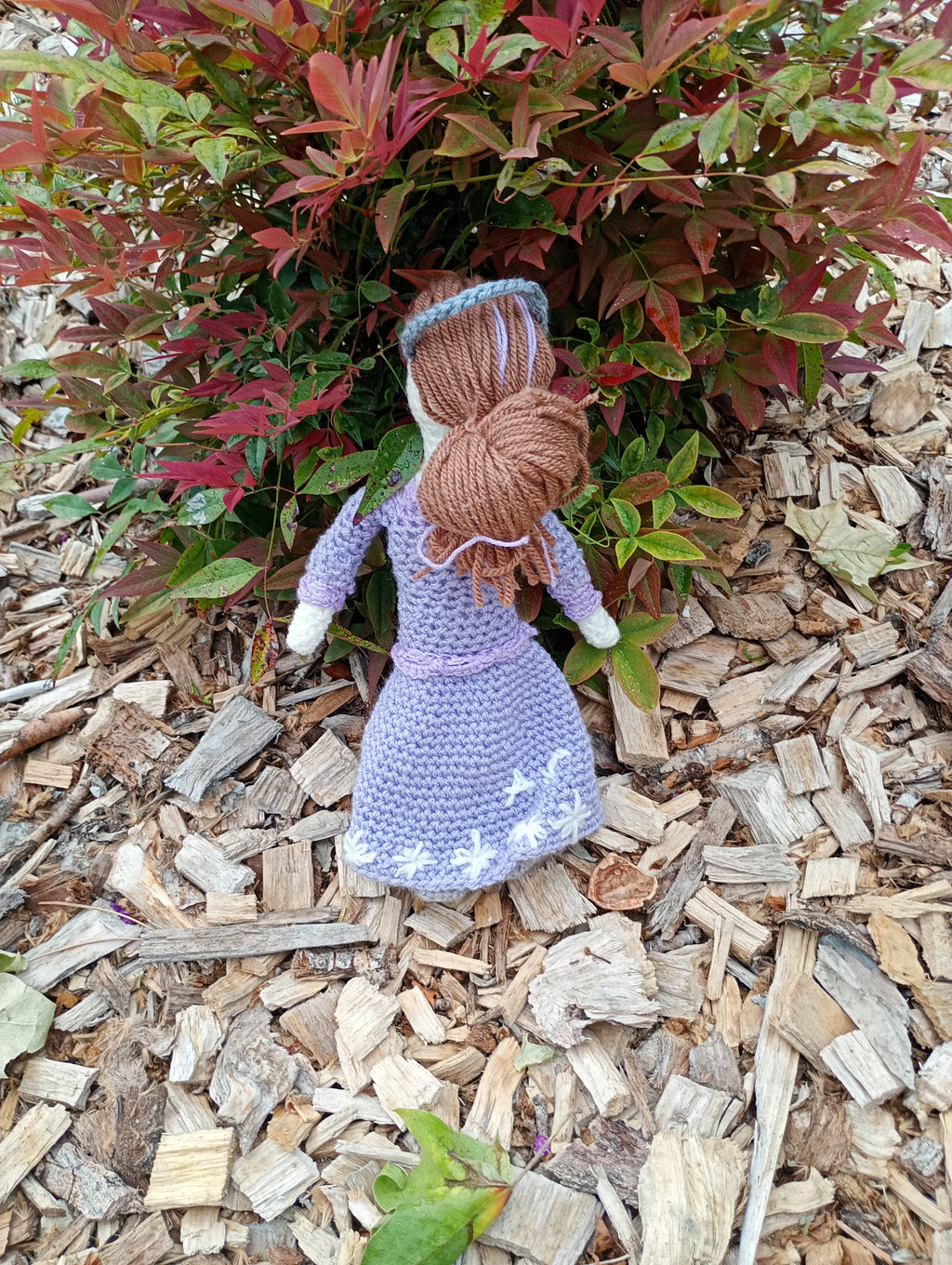 Poupe exsclusive crochet  Emilia  de Savigny 35cm