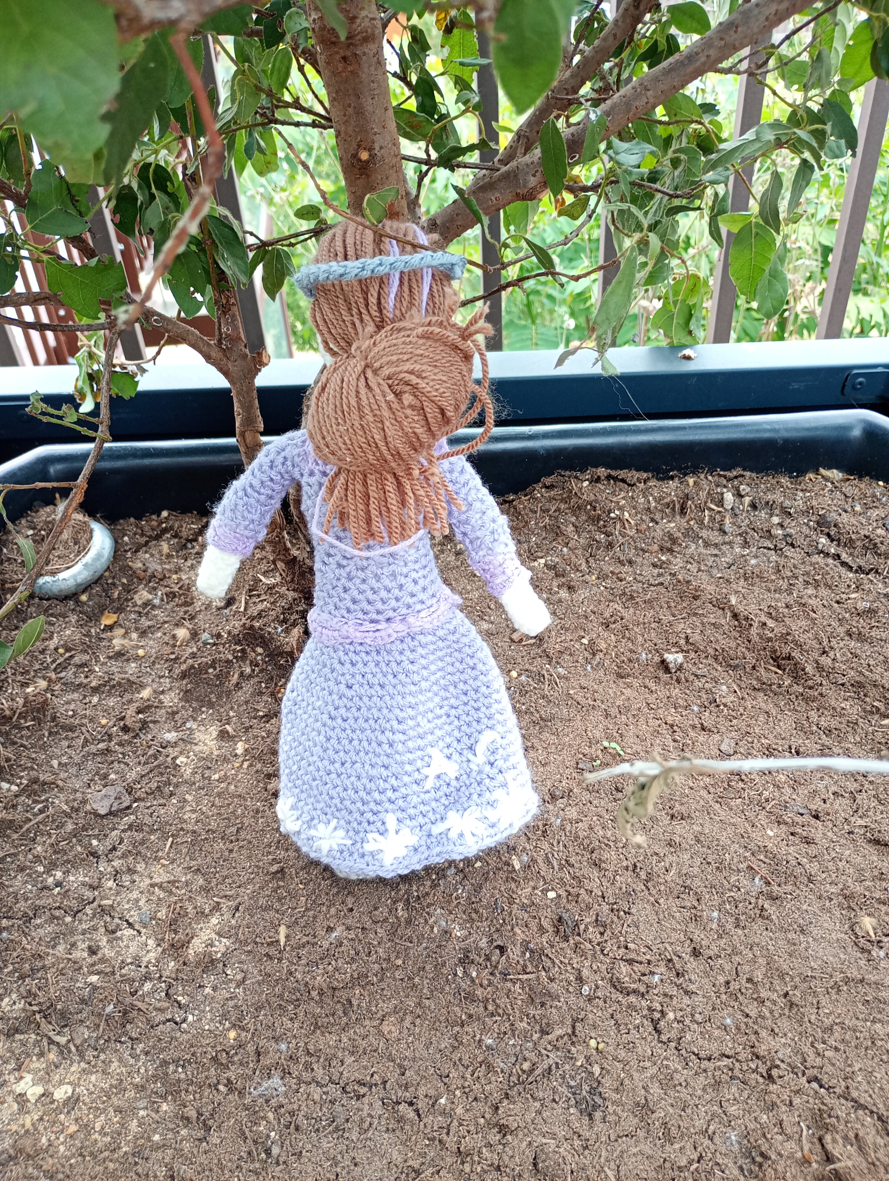 Poupe exsclusive crochet  Emilia  de Savigny 35cm