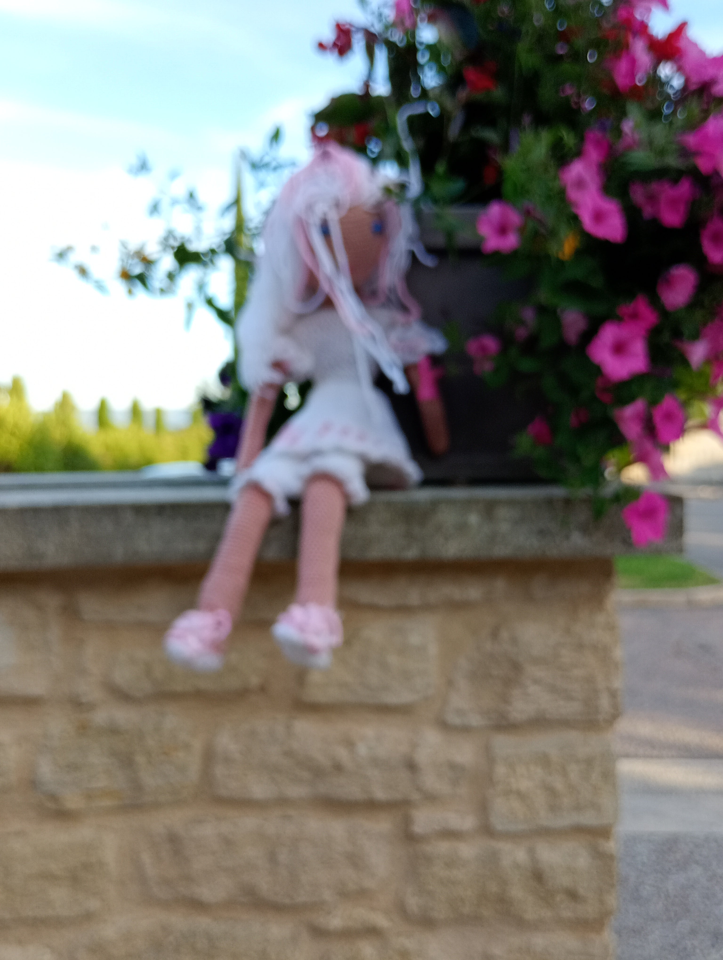 Poupe exsclisive crochet Titanes 75+2poupees