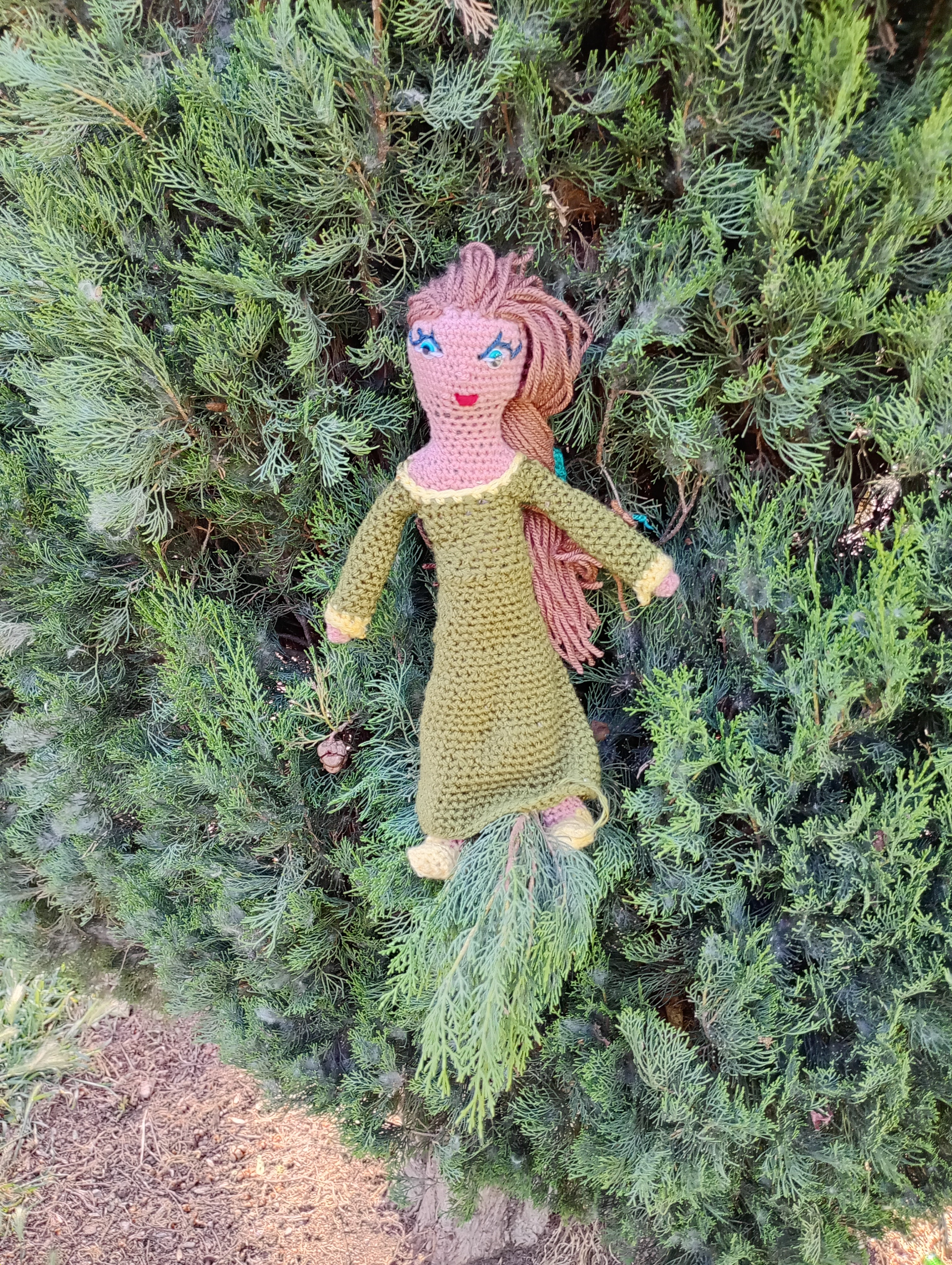 Poupees uniquemen crochet  Adeline  Levites 35-40cm