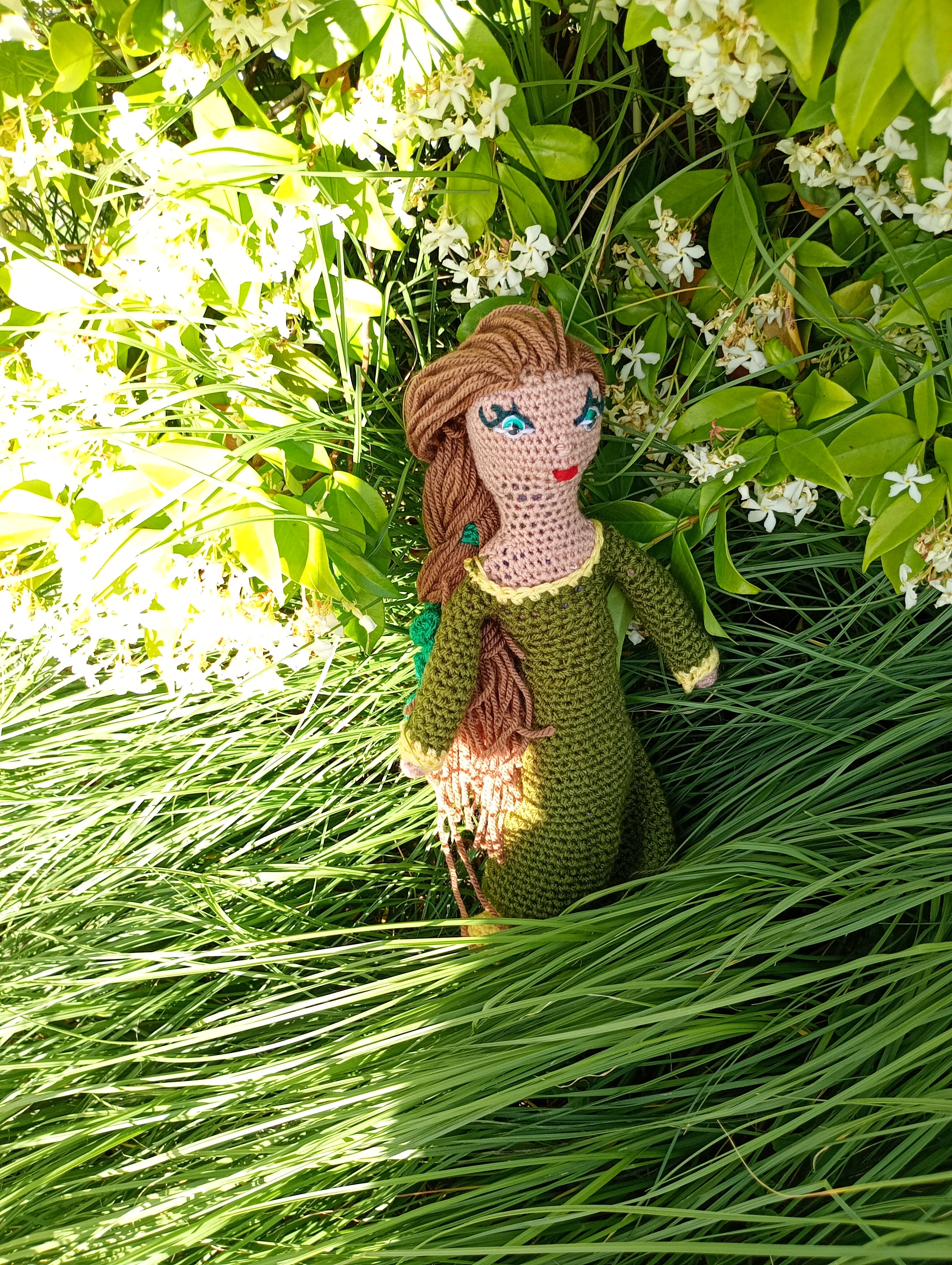 Poupees uniquemen crochet  Adeline  Levites 35-40cm