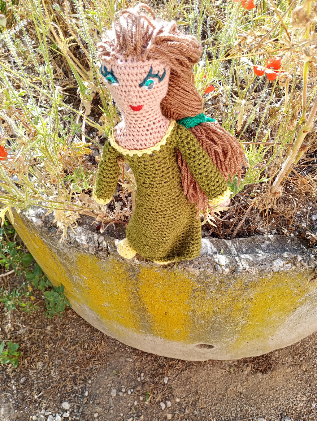 Poupees uniquemen crochet  Adeline  Levites 35-40cm