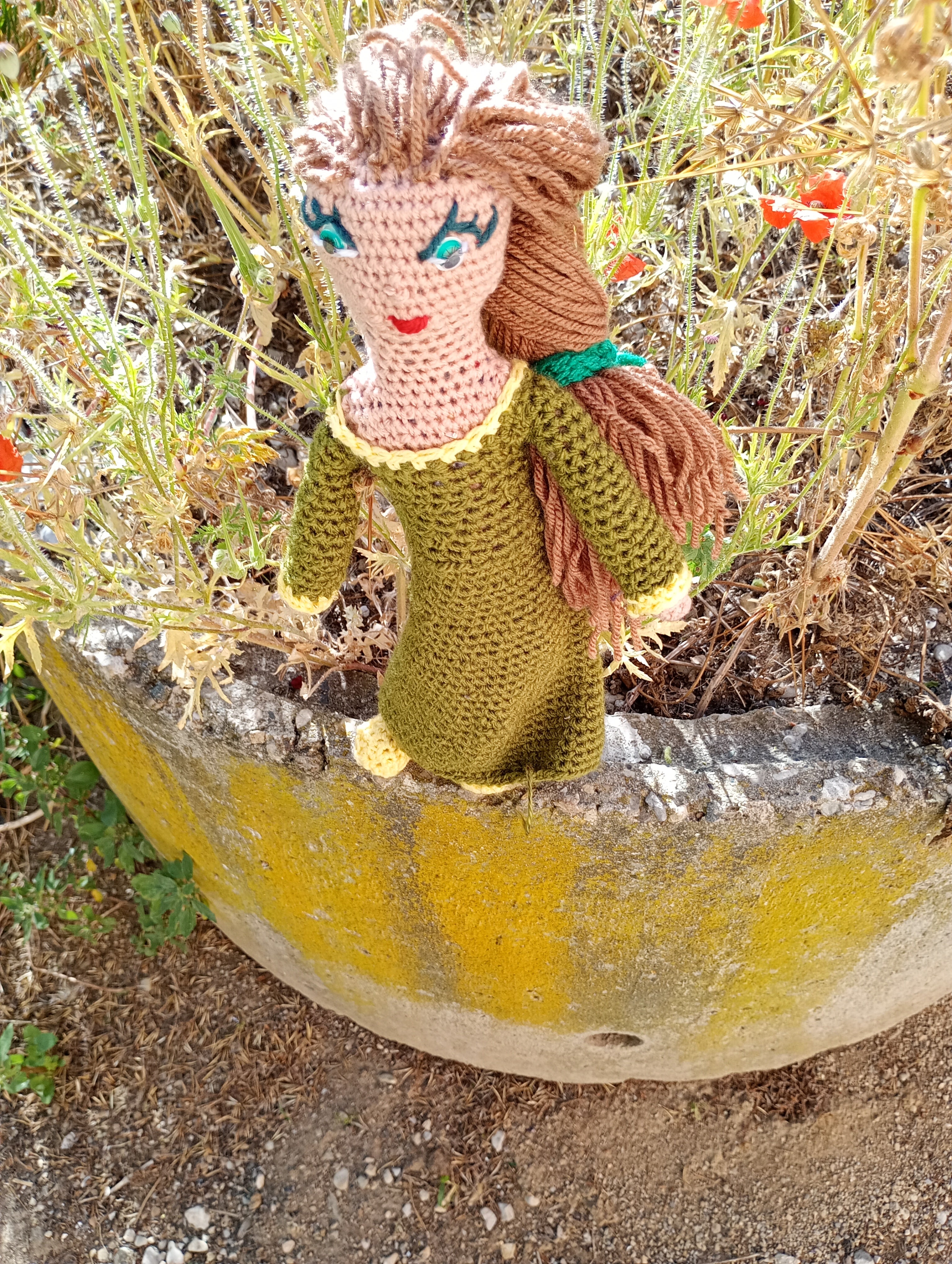 Poupees uniquemen crochet  Adeline  Levites 35-40cm