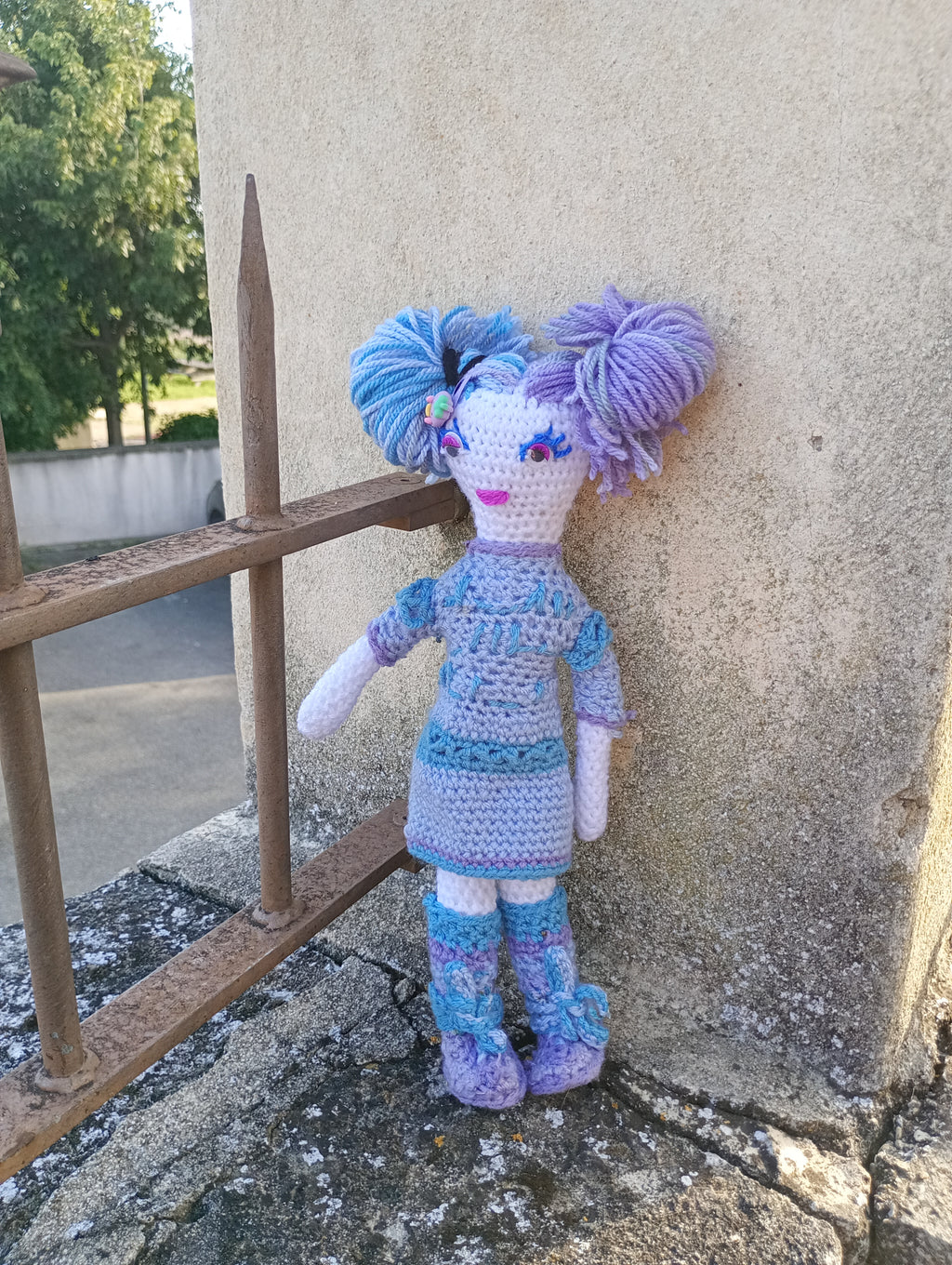 Poupe exsclusive crochet. Opi Collection Descendant of the. Kevites 35cm