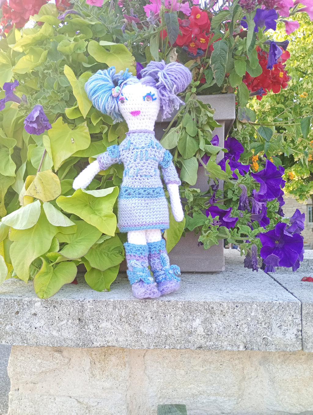 Poupe exsclusive crochet. Opi Collection Descendant of the. Kevites 35cm