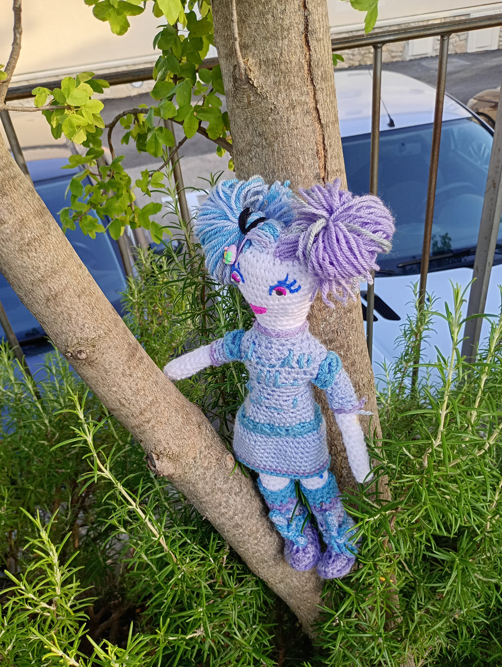 Poupe exsclusive crochet. Opi Collection Descendant of the. Kevites 35cm