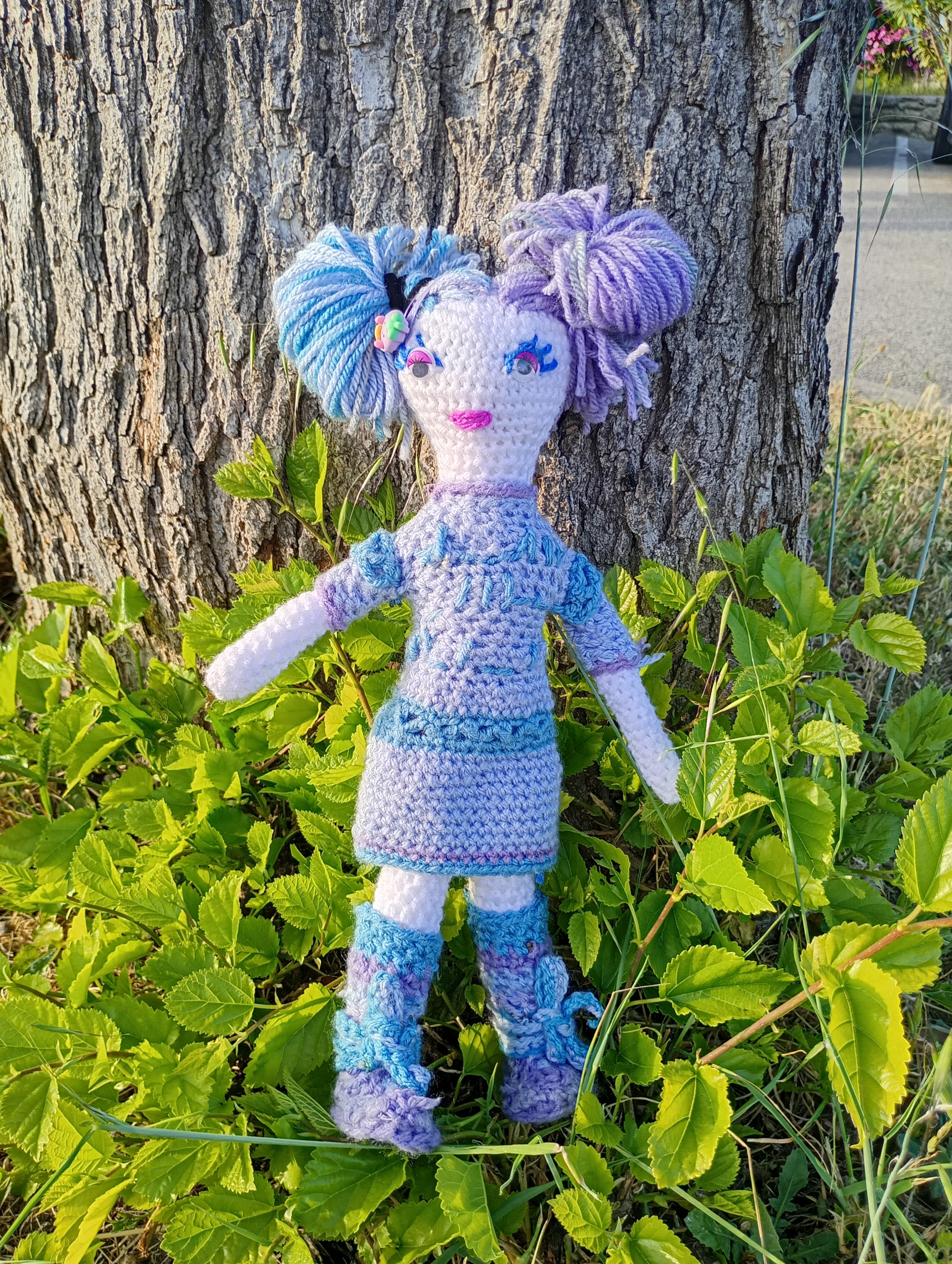 Poupe exsclusive crochet. Opi Collection Descendant of the. Kevites 35cm