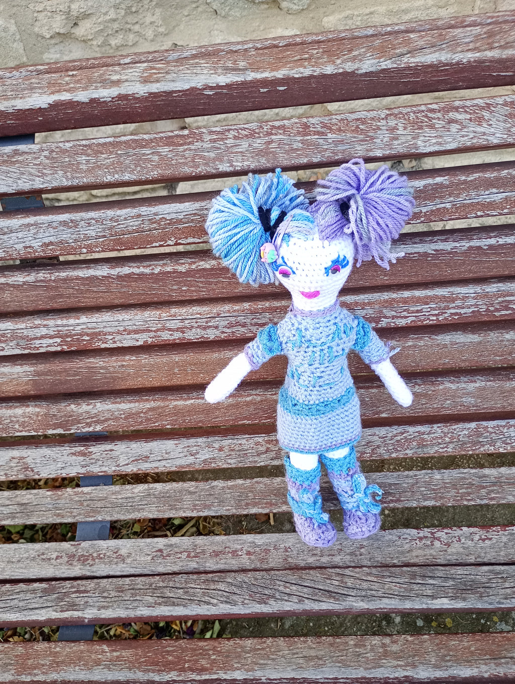 Poupe exsclusive crochet. Opi Collection Descendant of the. Kevites 35cm