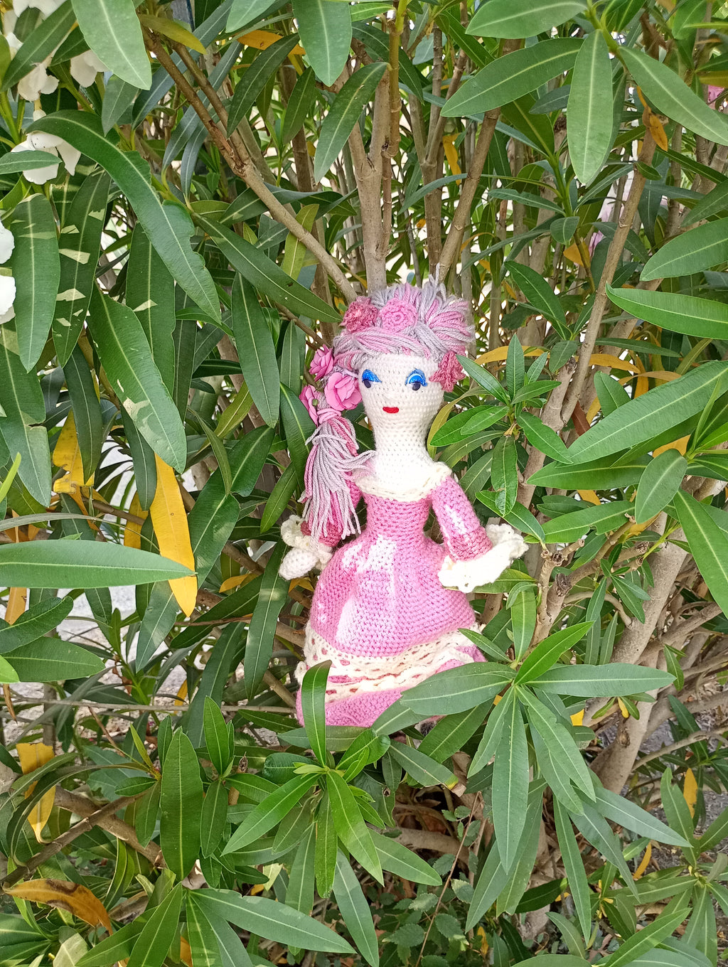 Poupe exsclusive crochet Marie Antoinette 50-55cm