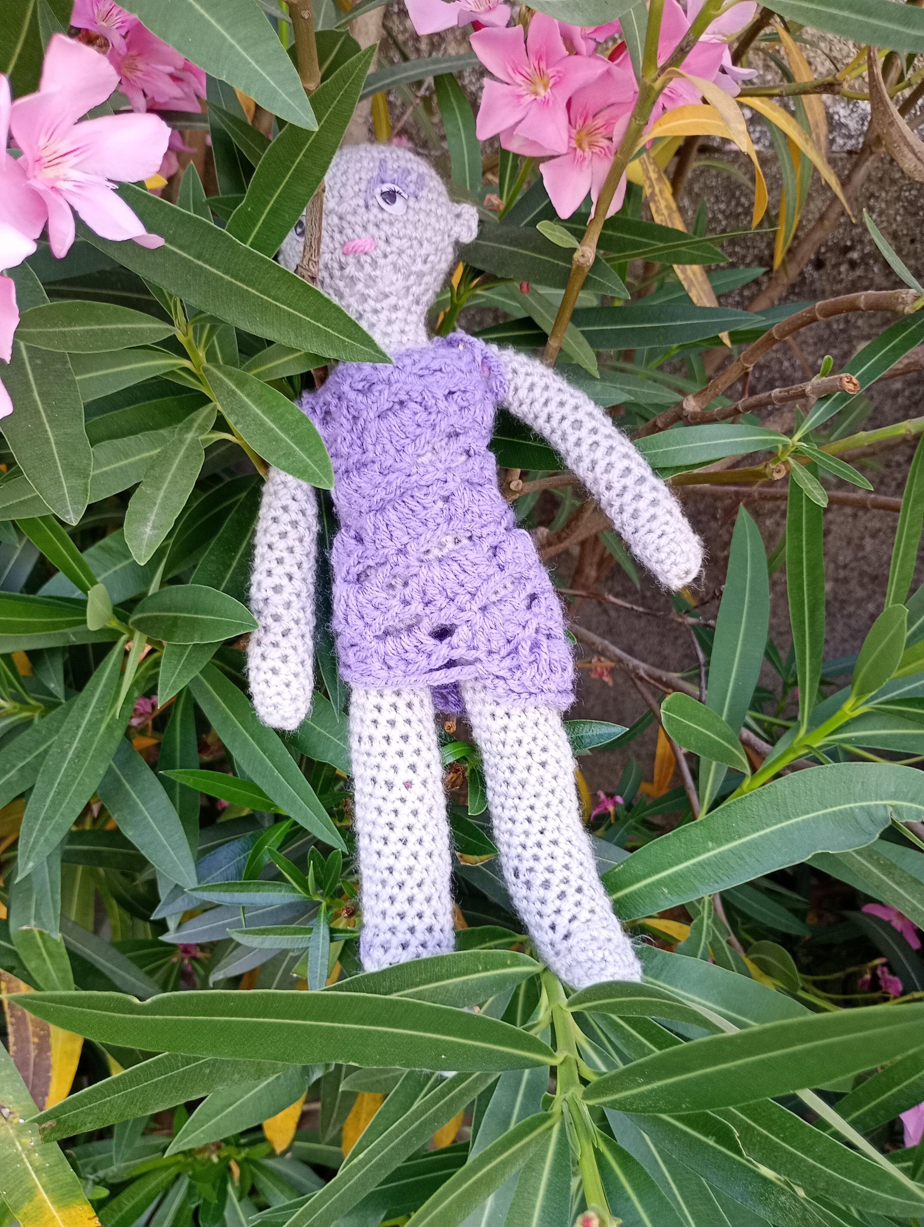 Poupe exsclusive crochet Navar Architect of the Future 40cm