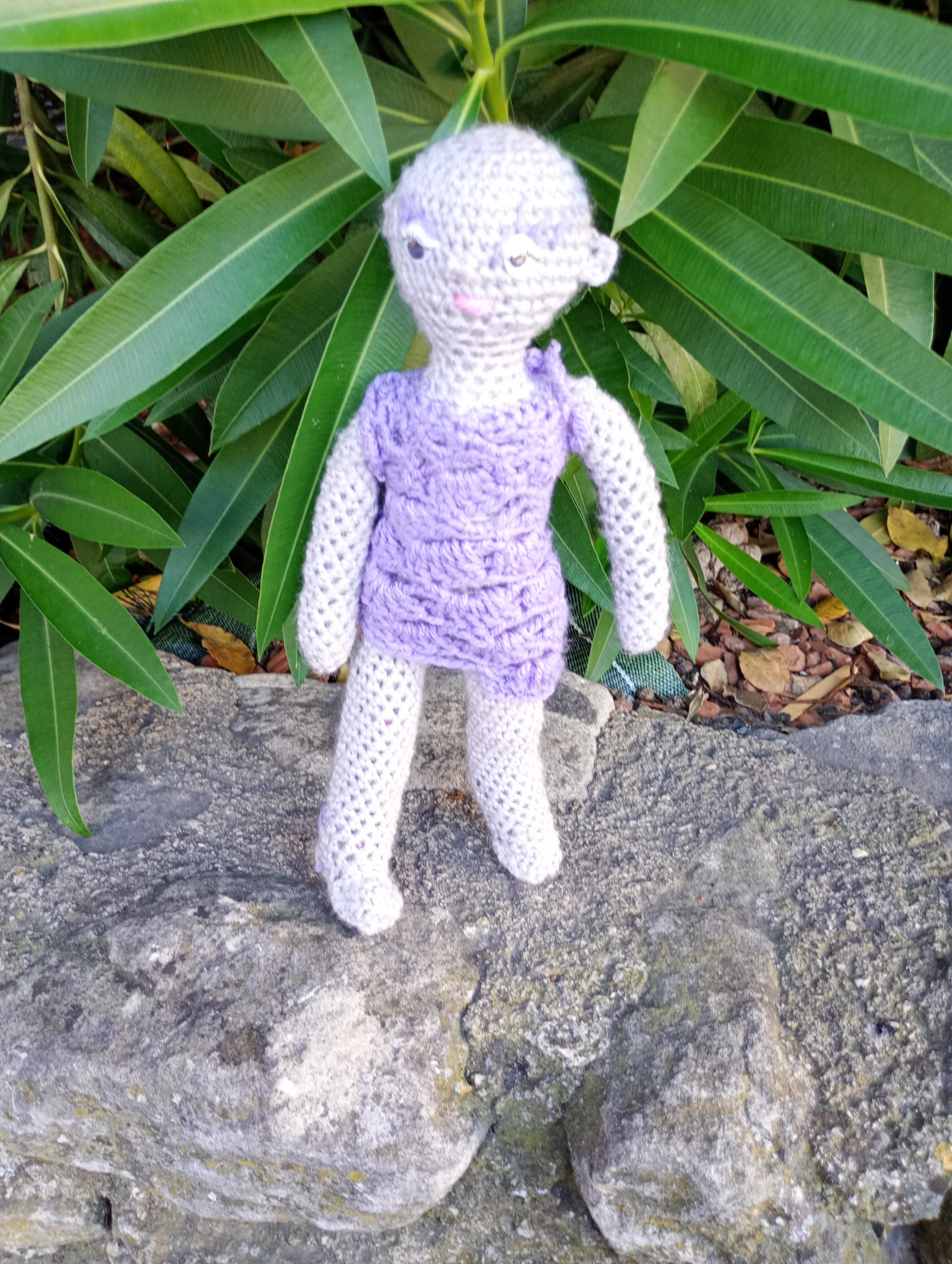 Poupe exsclusive crochet Navar Architect of the Future 40cm