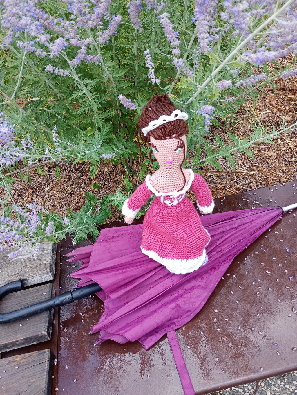 Popupe ecsclusive tricotr Catherine Medici55cm