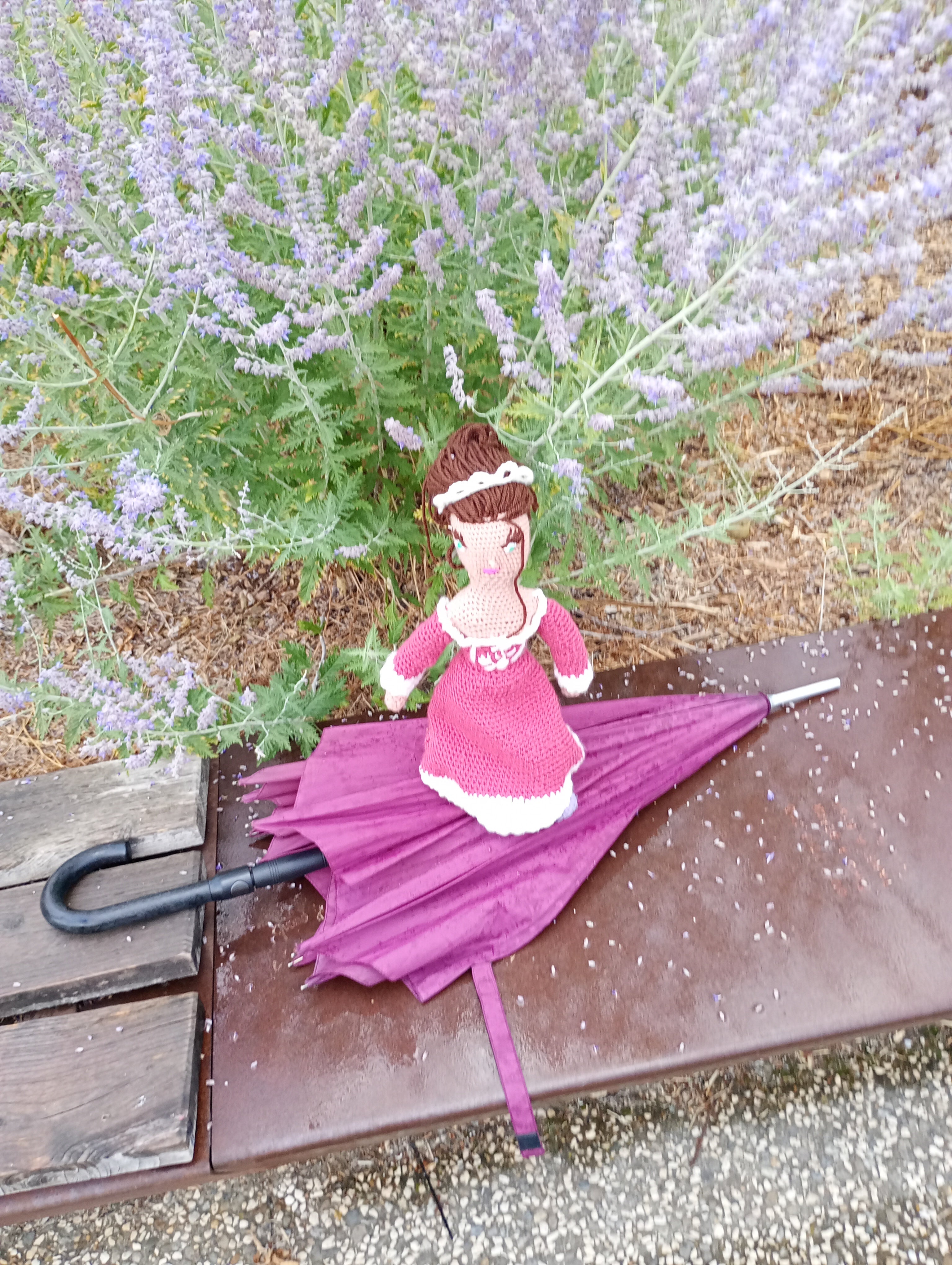 Popupe ecsclusive tricotr Catherine Medici55cm