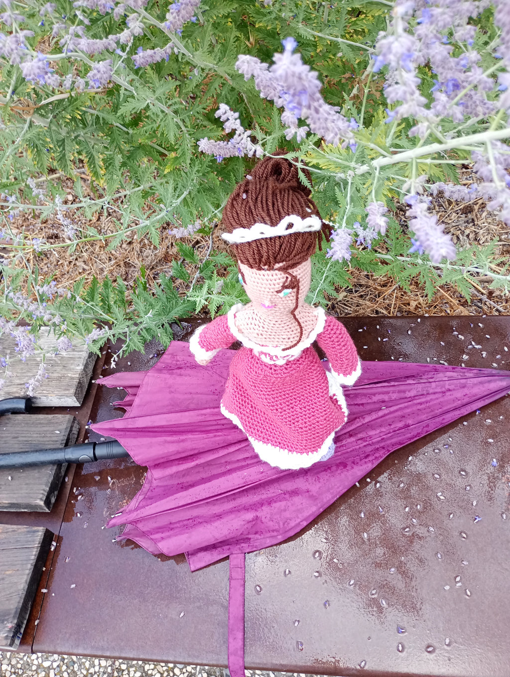 Popupe ecsclusive tricotr Catherine Medici55cm