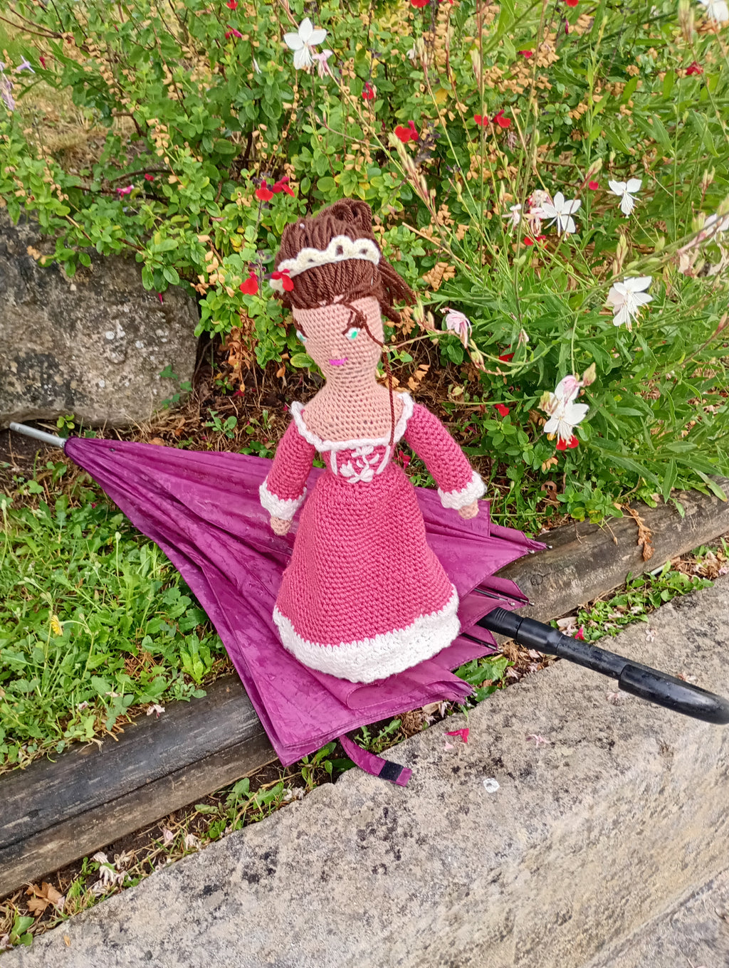 Popupe ecsclusive tricotr Catherine Medici55cm