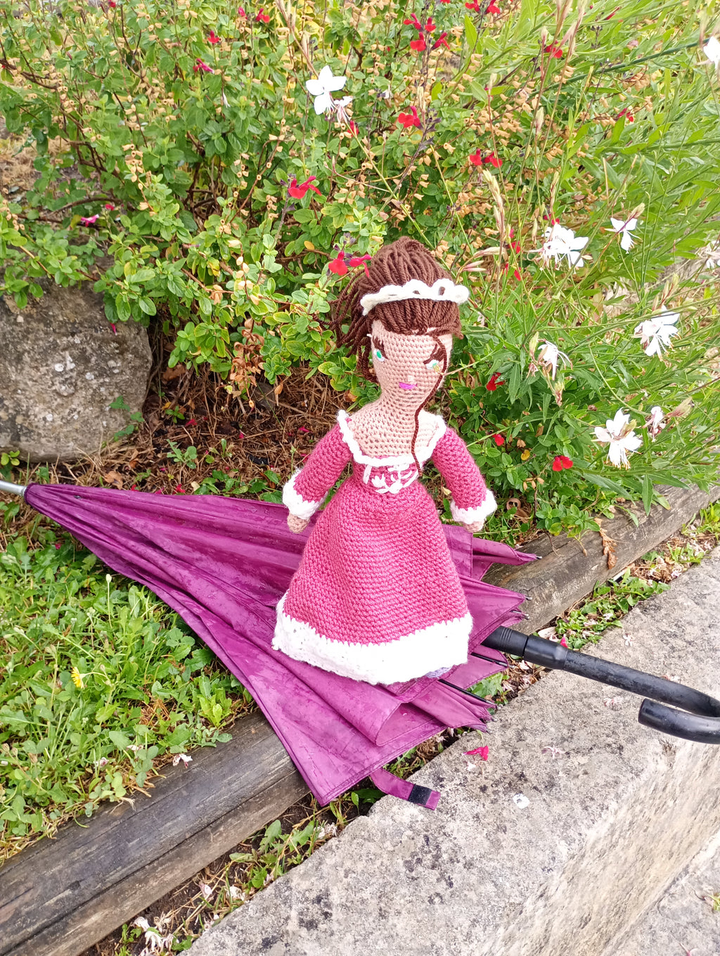 Popupe ecsclusive tricotr Catherine Medici55cm