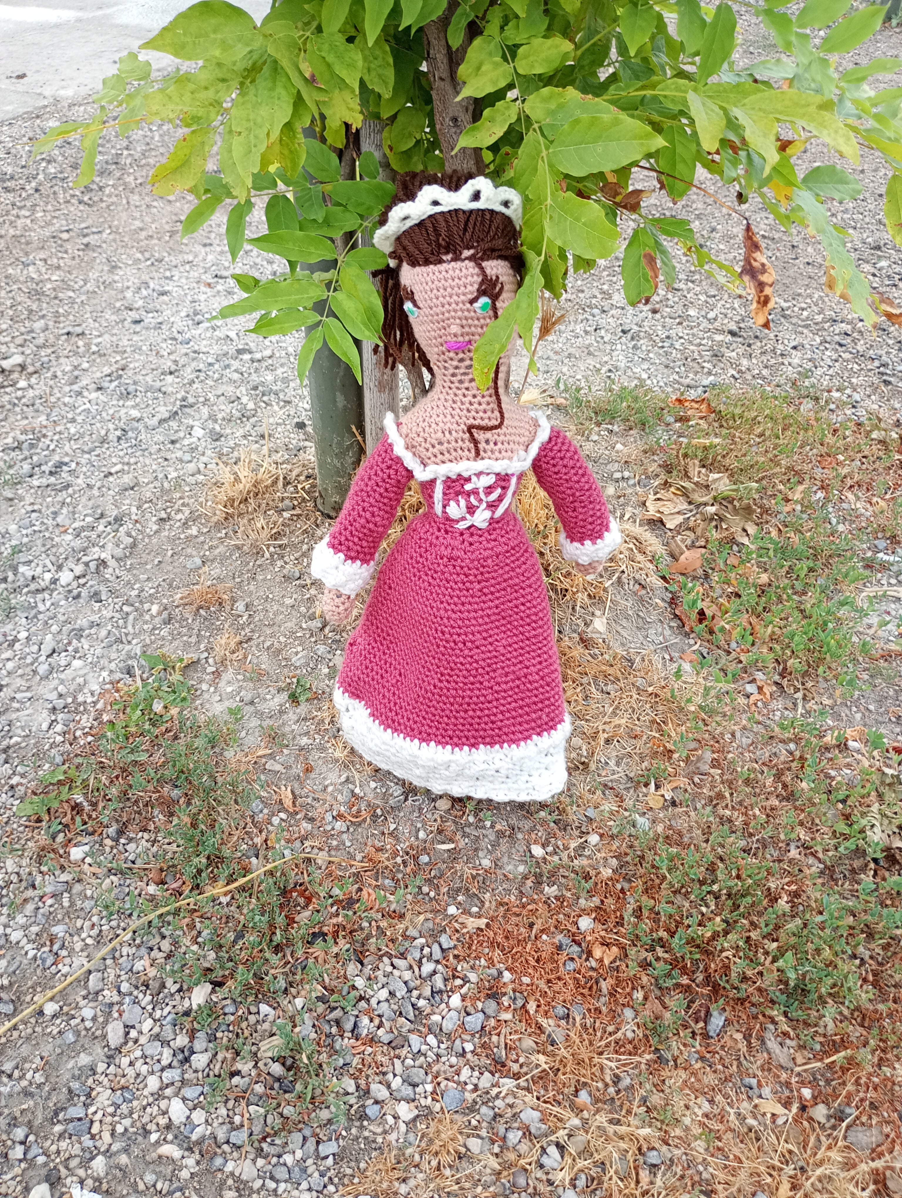 Popupe ecsclusive tricotr Catherine Medici55cm