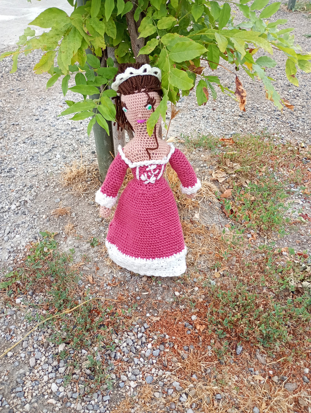 Popupe ecsclusive tricotr Catherine Medici55cm