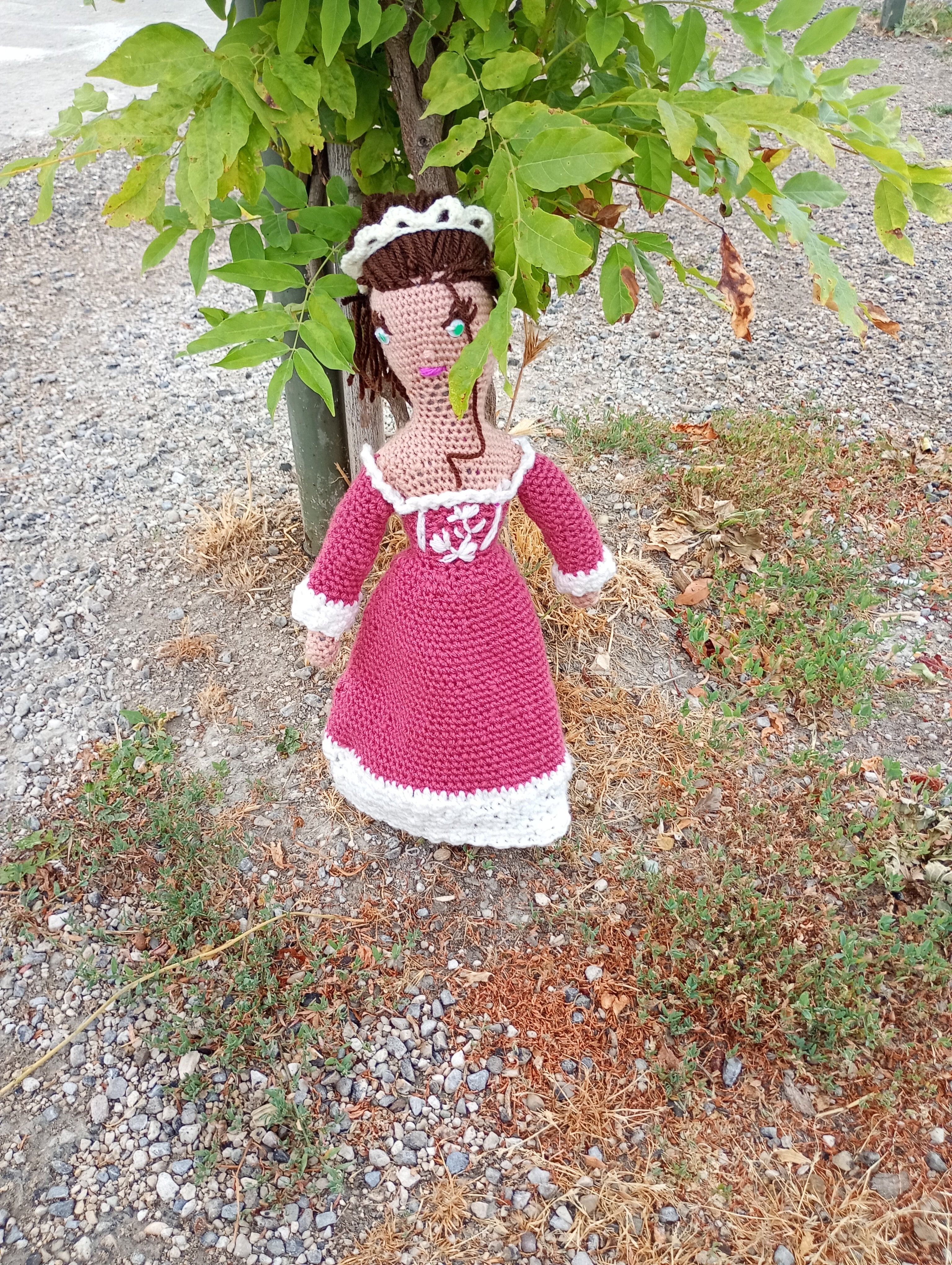 Popupe ecsclusive tricotr Catherine Medici55cm