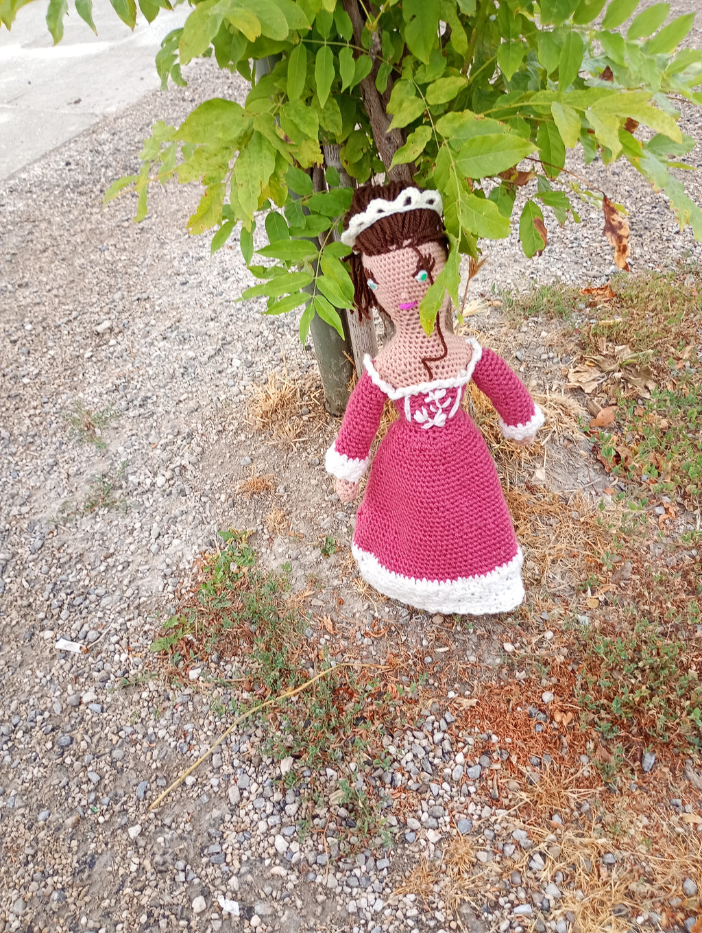 Popupe ecsclusive tricotr Catherine Medici55cm